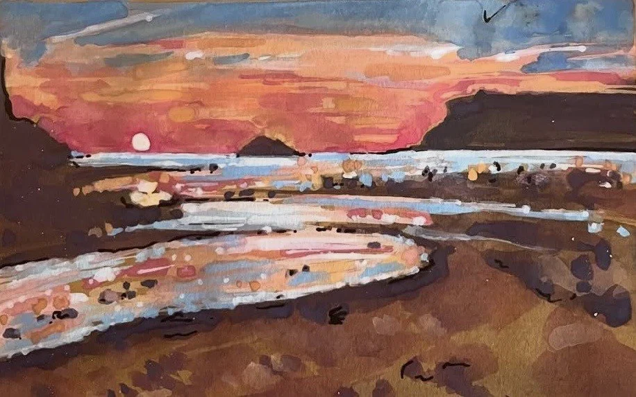 Sunset over Polzeath.jpg