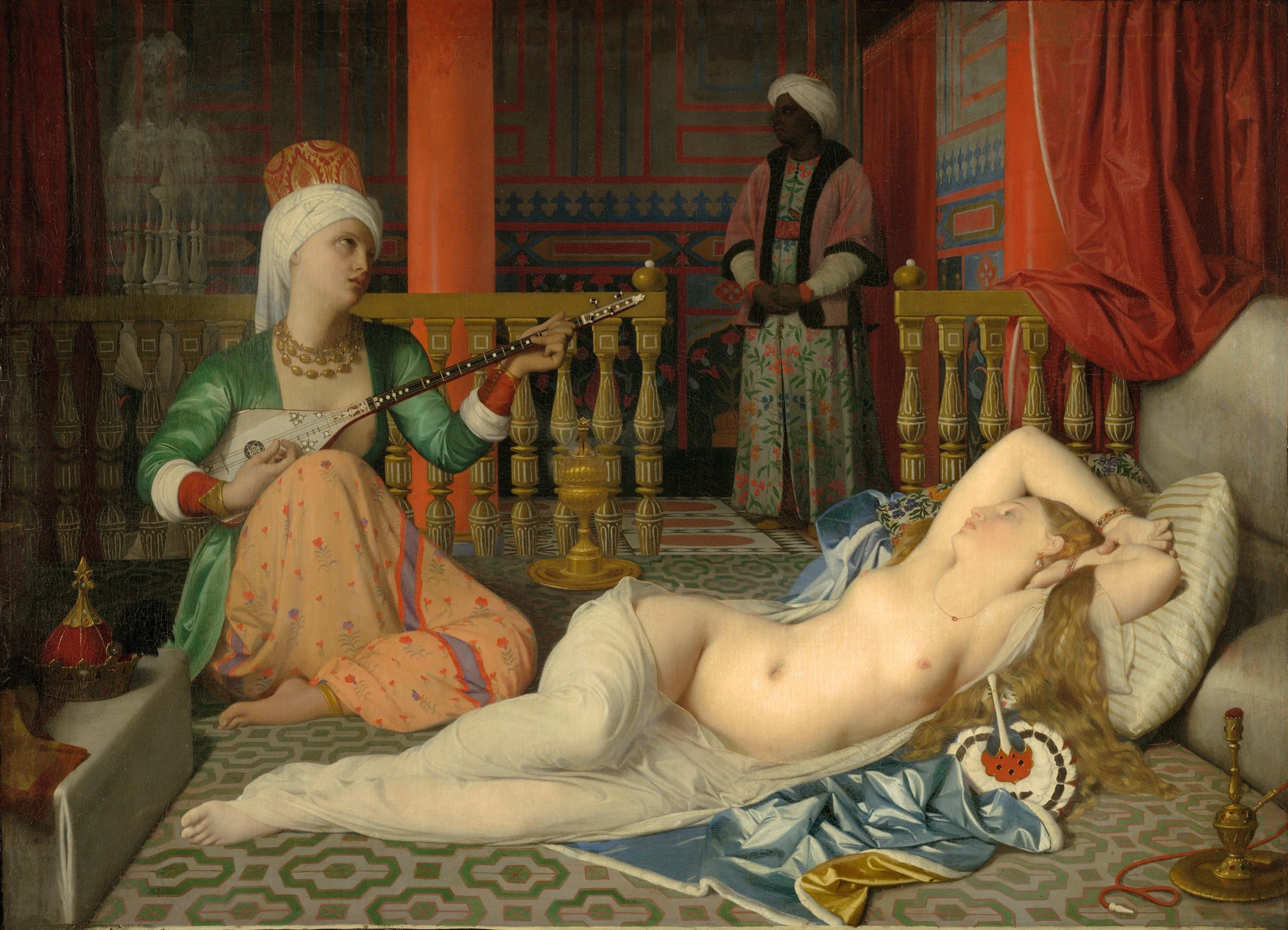 Odalisque with Slave 1839 Harvard art museum Cambridge.jpeg