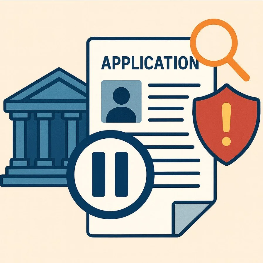 USCIS Implements Broad Application Pause and Retrospective Reviews