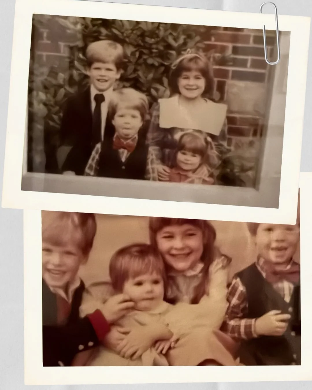 A National Day to pick on my siblings? Sign me up! 🤍

Same childhood, similar stories, veryyyyy different versions depending on who&rsquo;s telling them. 

Unfortunately for them, they&rsquo;re stuck with me. 😉