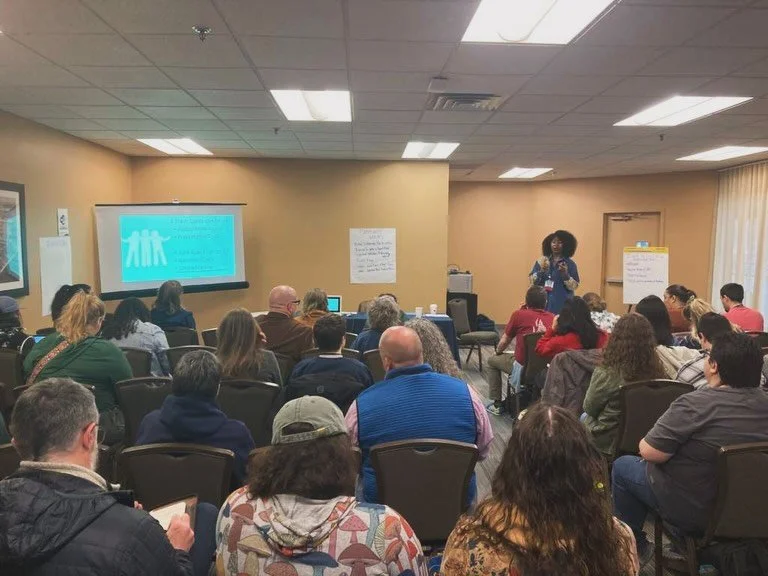 Last week, I was able to present at the  @acanewengland Camp Conference. It is truly one of my favorite conferences where I get to build with community intimately and work with leaders ready to dive into the work and implement it at their camps. Our 