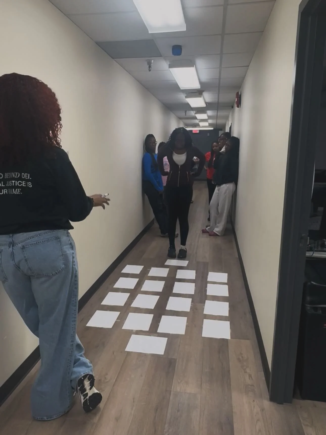 This month I had the honor to work with the phenomenal youth organization, @goodforgirlsinc 

In our time together, I worked with their participants in creating a brave space to process what they are hearing, seeing, and feeling about the state of im