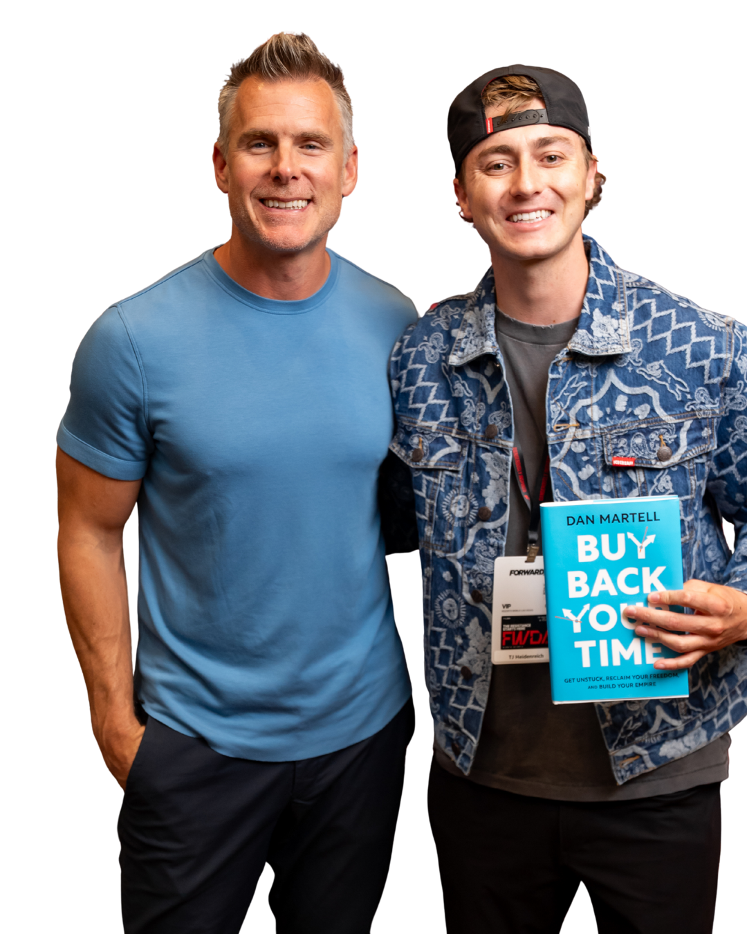 TJ Heidenreich with Dan Martell