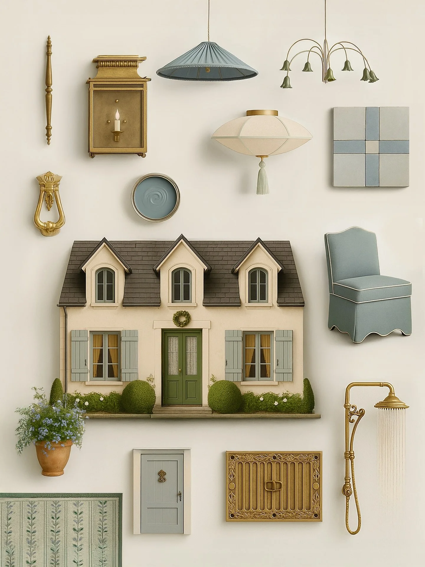 Collecting the pieces that make a house feel like home, a palette of comfort, character, and brave beauty!