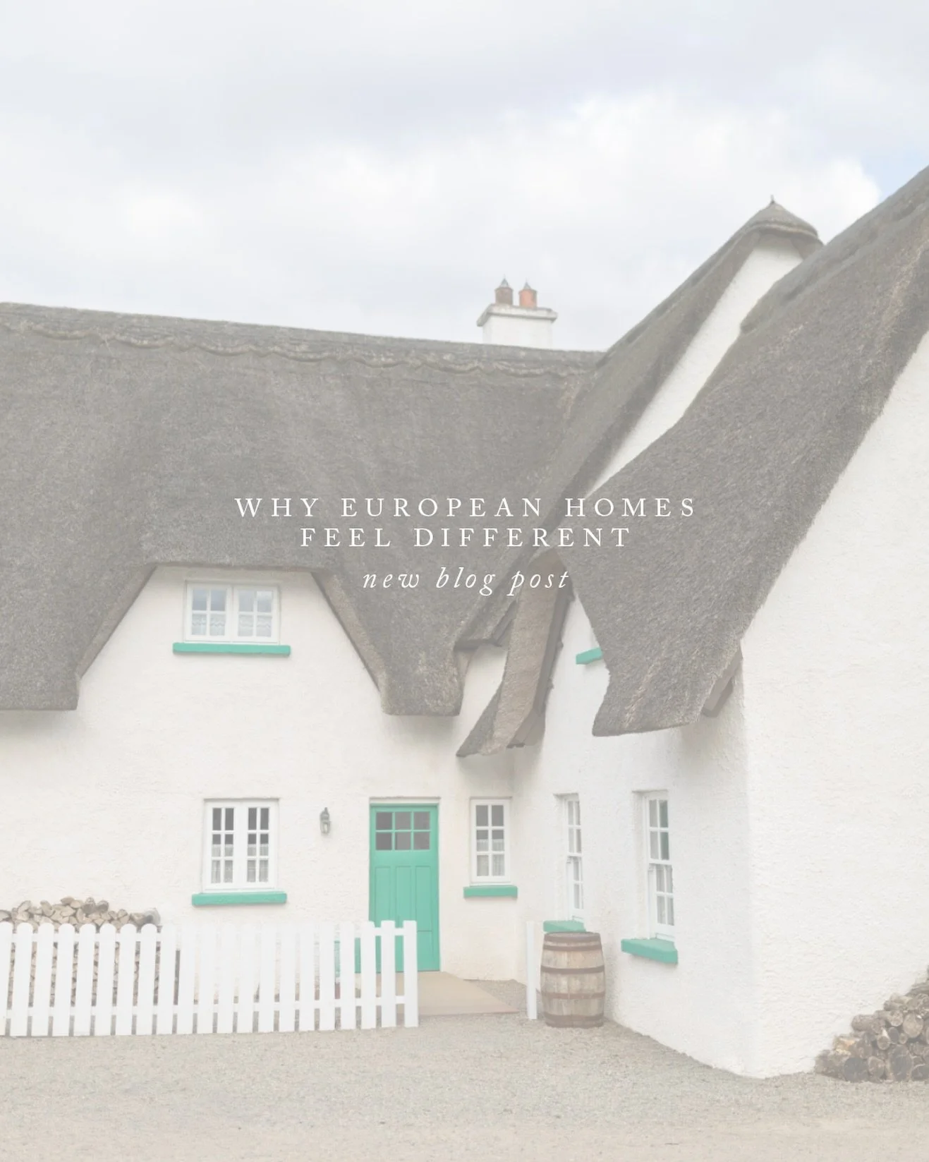 Some of the most memorable homes are not the loudest ones.

They are the homes filled with warmth, texture, thoughtful materials, and architectural details that feel collected over time rather than copied from trends.

During a recent trip through Ir