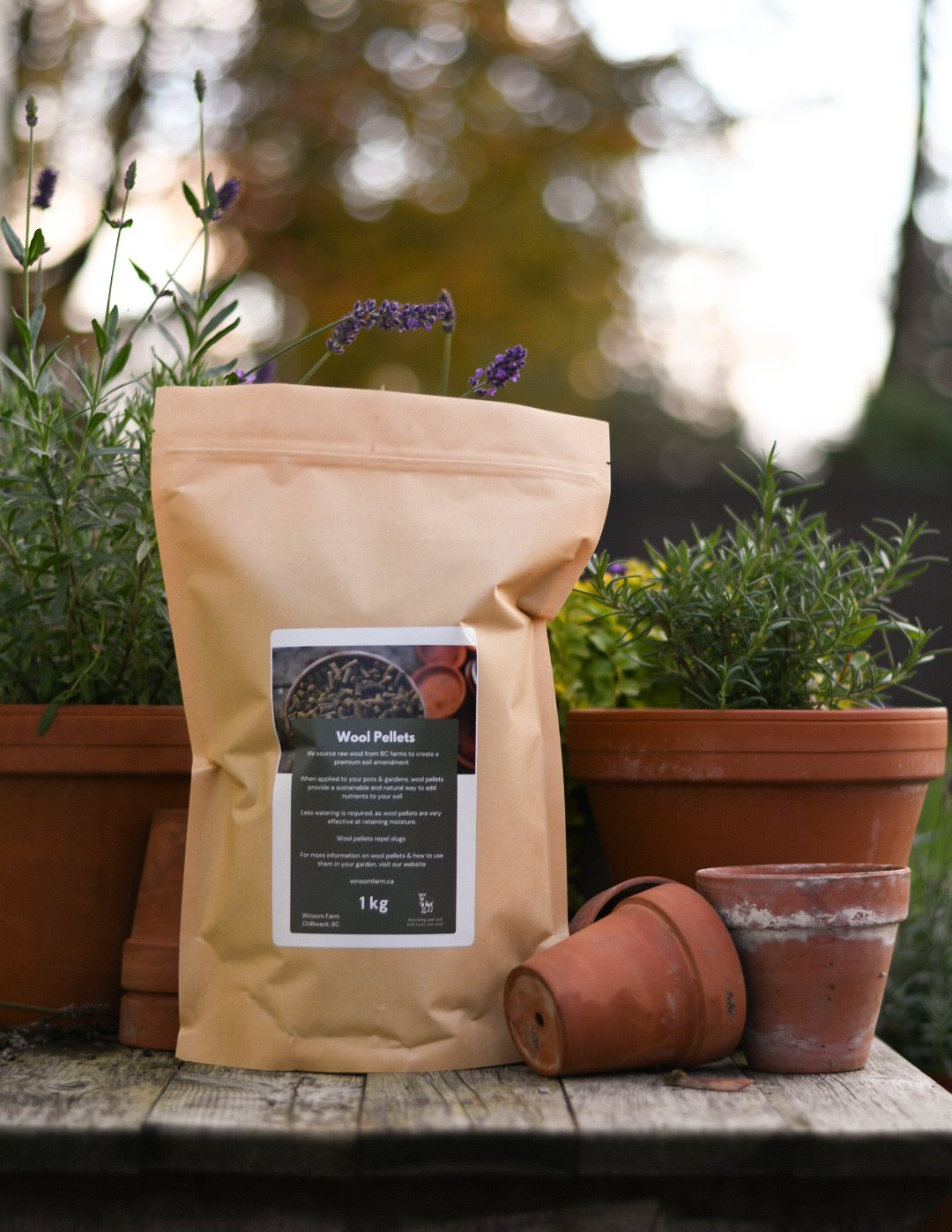 Wool pellets ~ 1kg