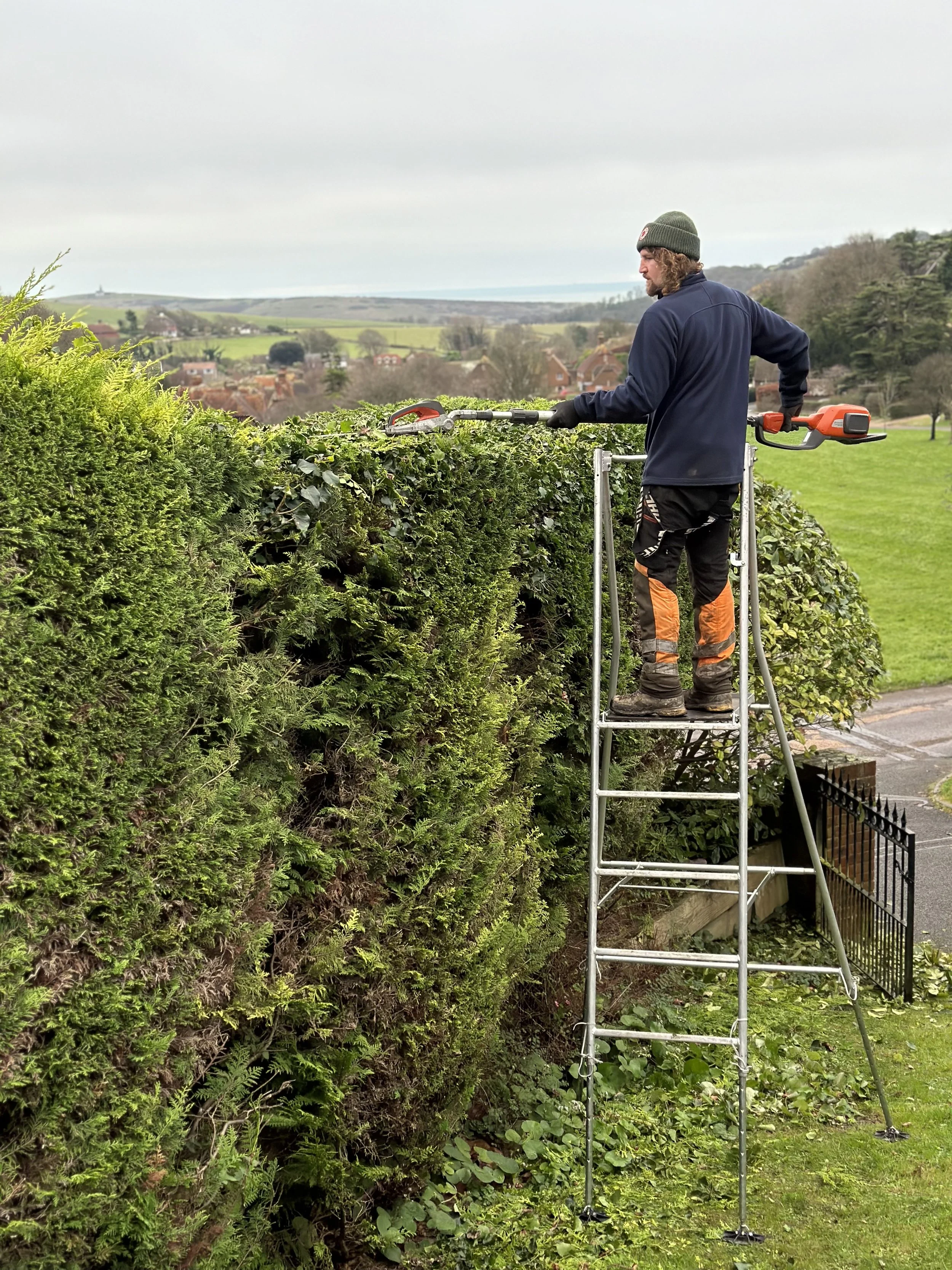 East Dean Hedge Trimming