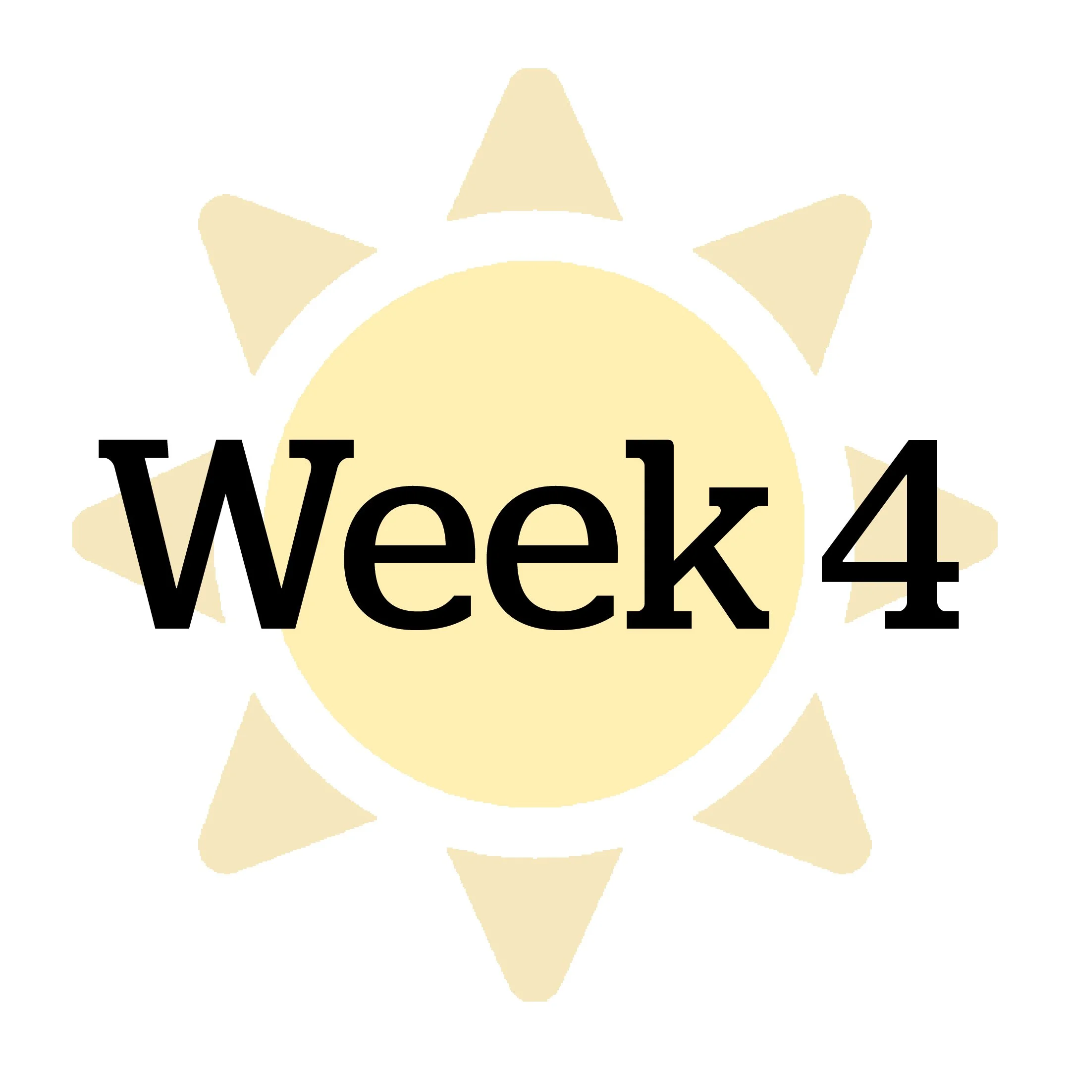 Week 4: July 6-10