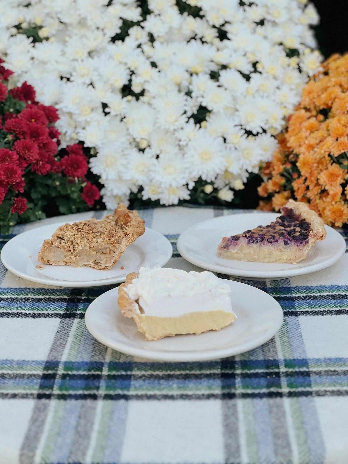 A truly iconic line up right now on the sweet pie menu!
&bull;
Lemon Blueberry Chess
Apple Pear Ginger
Maple Cream
&bull;
📷 @emmacolwellphoto