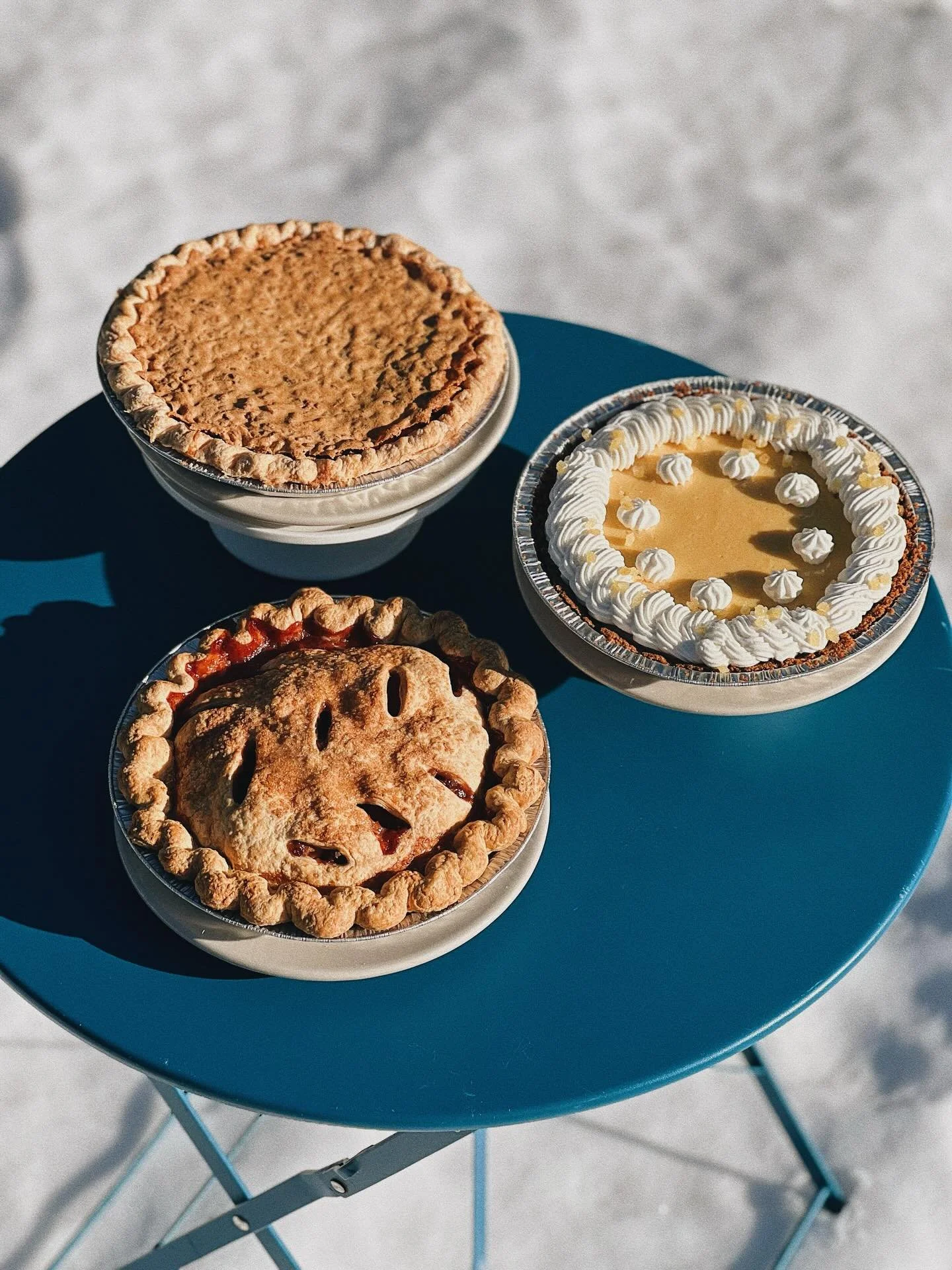 Last day to enjoy this little slice of the holiday menu before we change things up on you!
&bull;
We&rsquo;ll be here 8-6, come say hi!