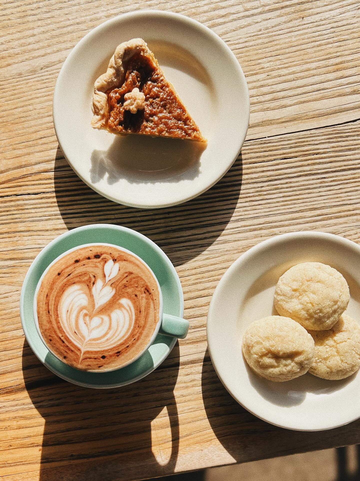 New week, same pie menu!
&bull;
Also, make sure to try our newest cookie of the month&mdash;Lemon Cardamom! Bright, citrusy, and just spiced enough to make them a bit warming.
