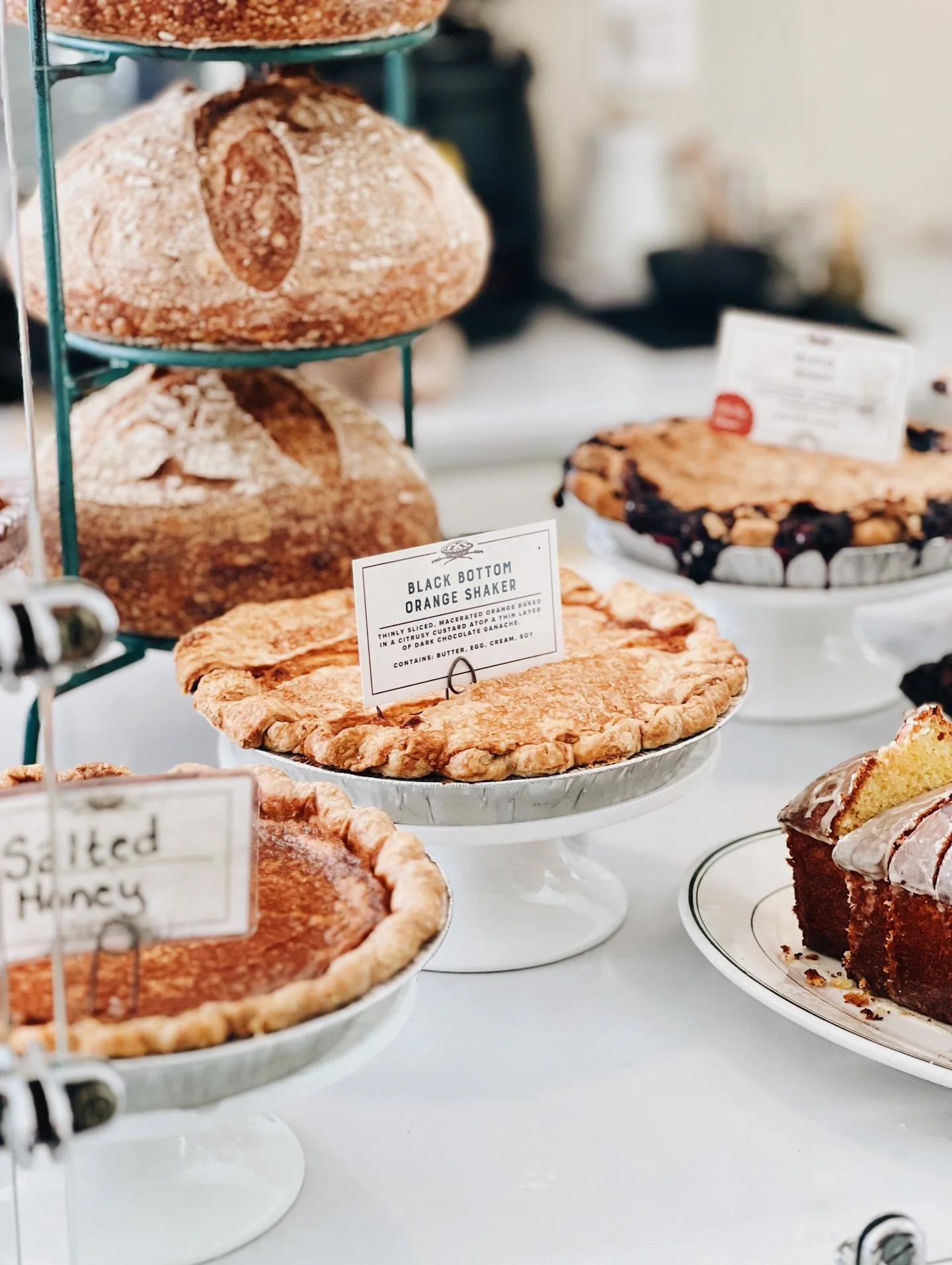 We can&rsquo;t lie, there&rsquo;s something special about this pie! 
The black bottom orange shaker is rich and decedent yet also bright and full of aromatic orange zest.. words don&rsquo;t do it justice, you&rsquo;ll just have to try it for yourself