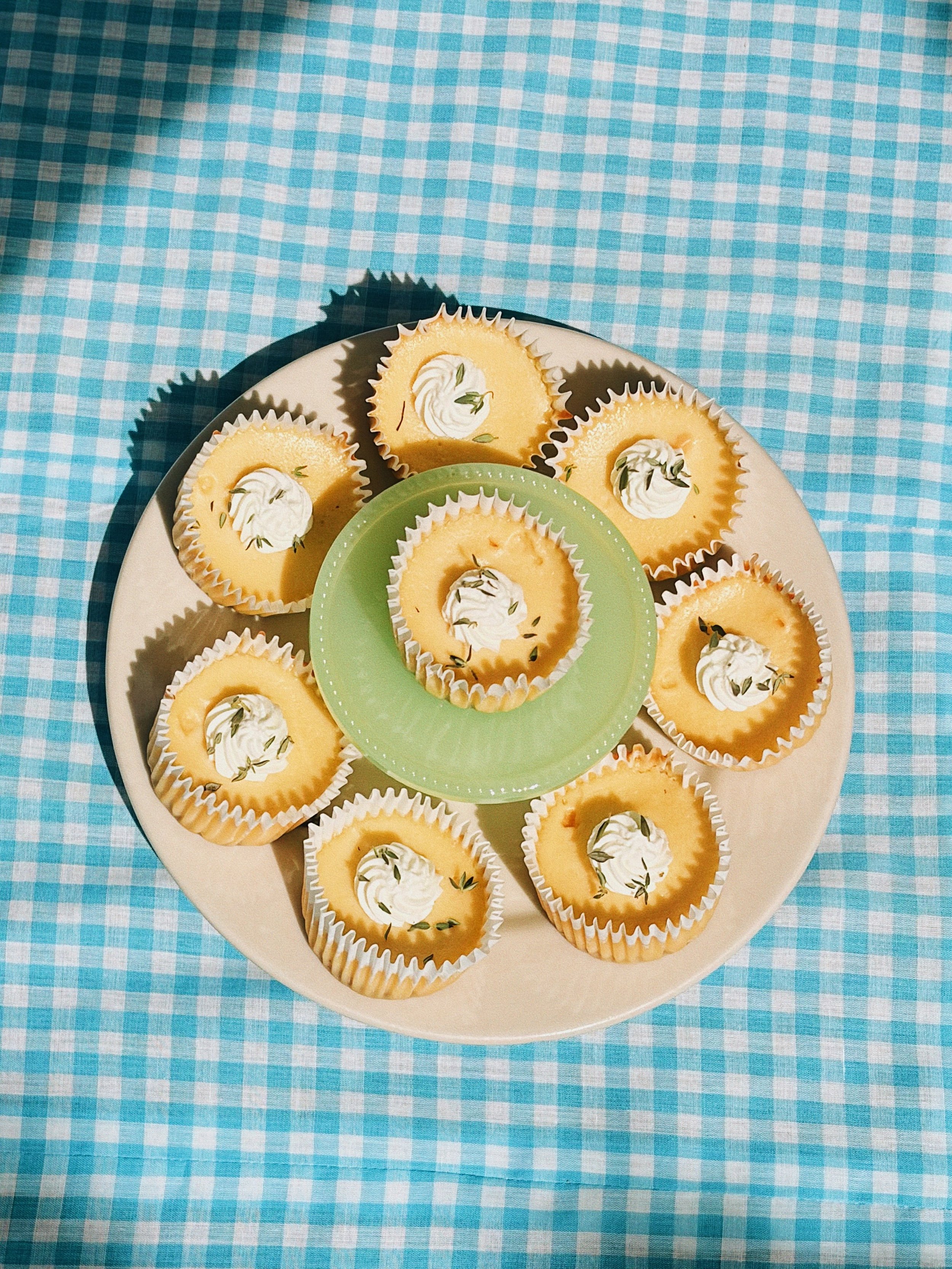 Honey thyme cheesecake bites. Sweet with a little something extra 🍯 Not here for long!! 🌿