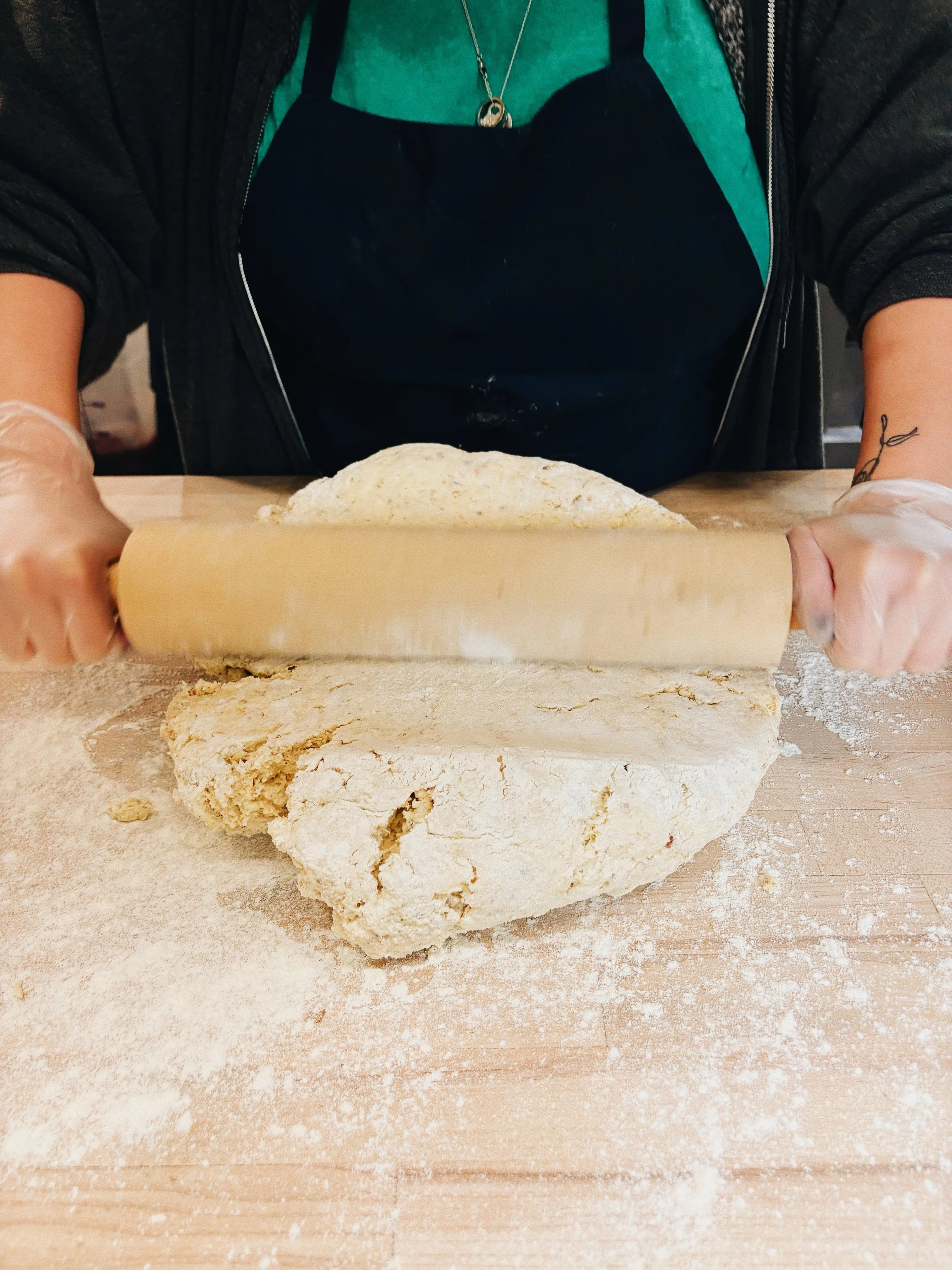 One thing about us: we&rsquo;re always dreaming up new scone flavors! 🧀🍒🫚

Our scone selection rotates regularly, with both sweet and savory options making appearances throughout the month. Be sure to check the link in our bio for our daily menu t