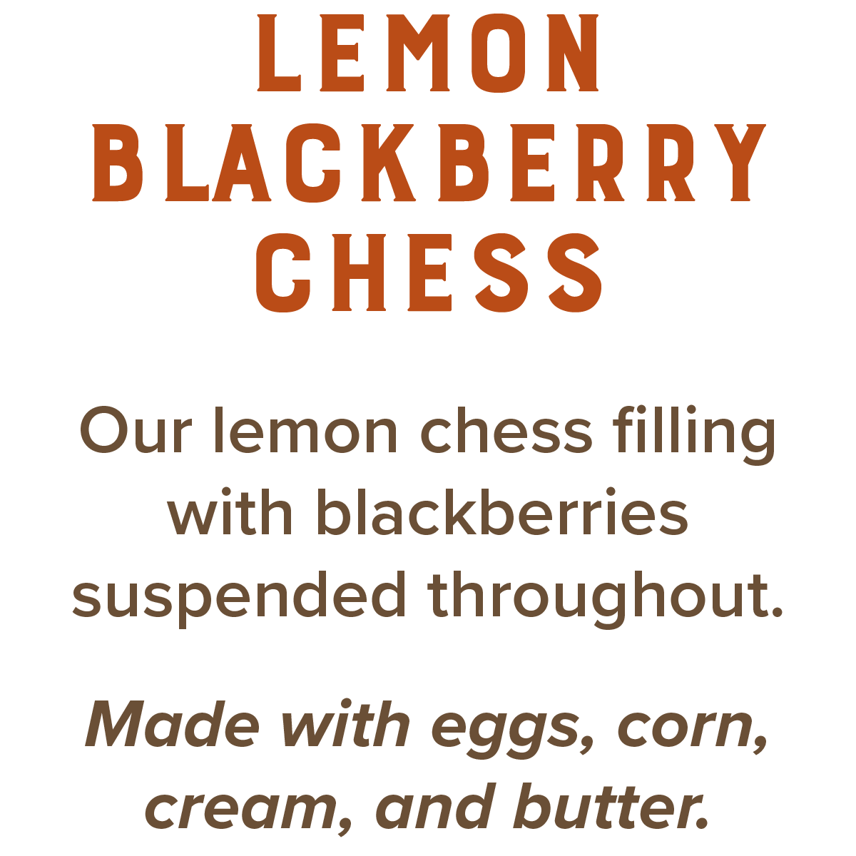 Lemon Blackberry Chess