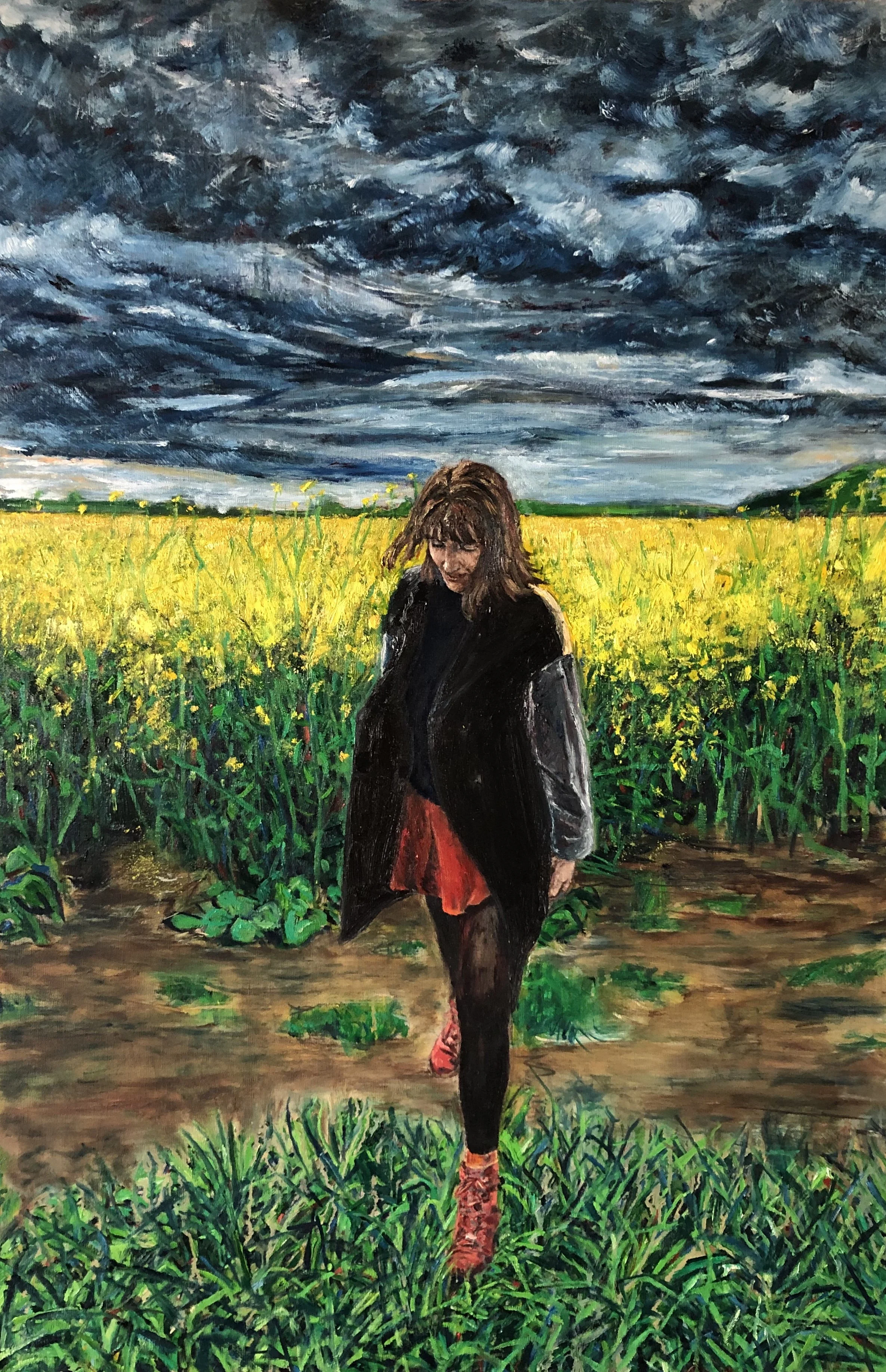 Storming. Oil on canvas. 120 x 80cm.