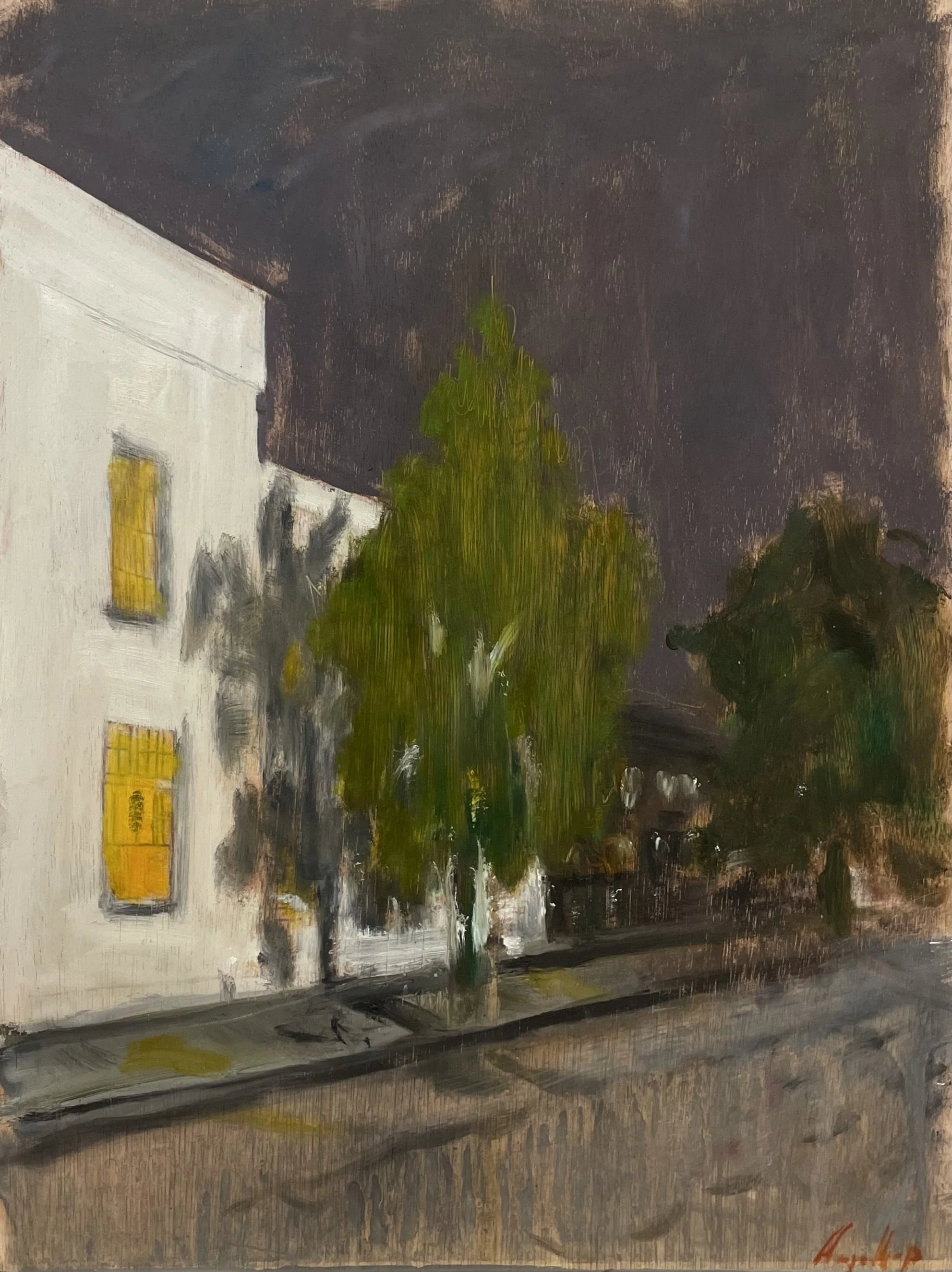 Day Trees / Night Trees. 42cm x 30cm.