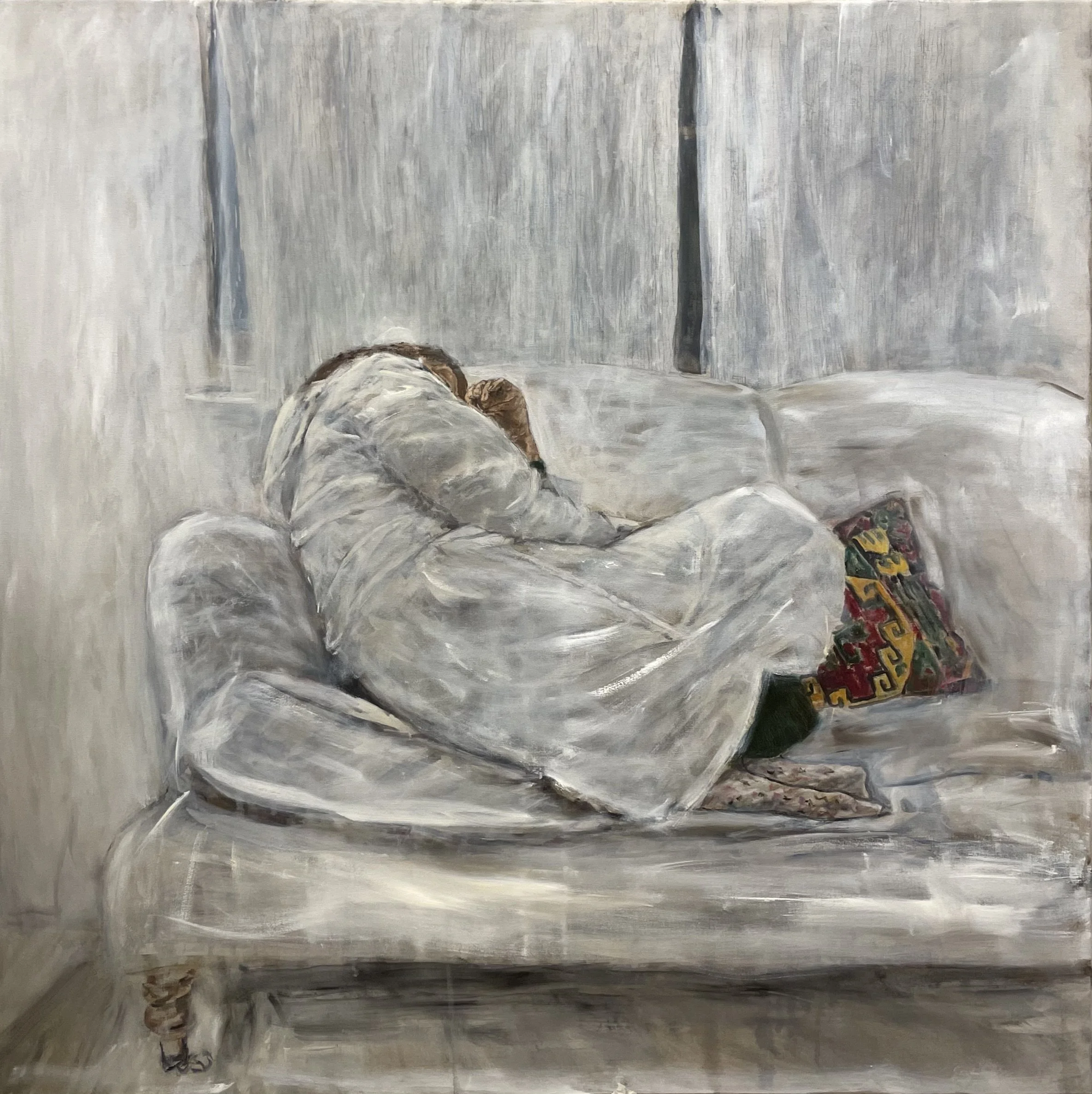 Slumber. 100 x 100cm.