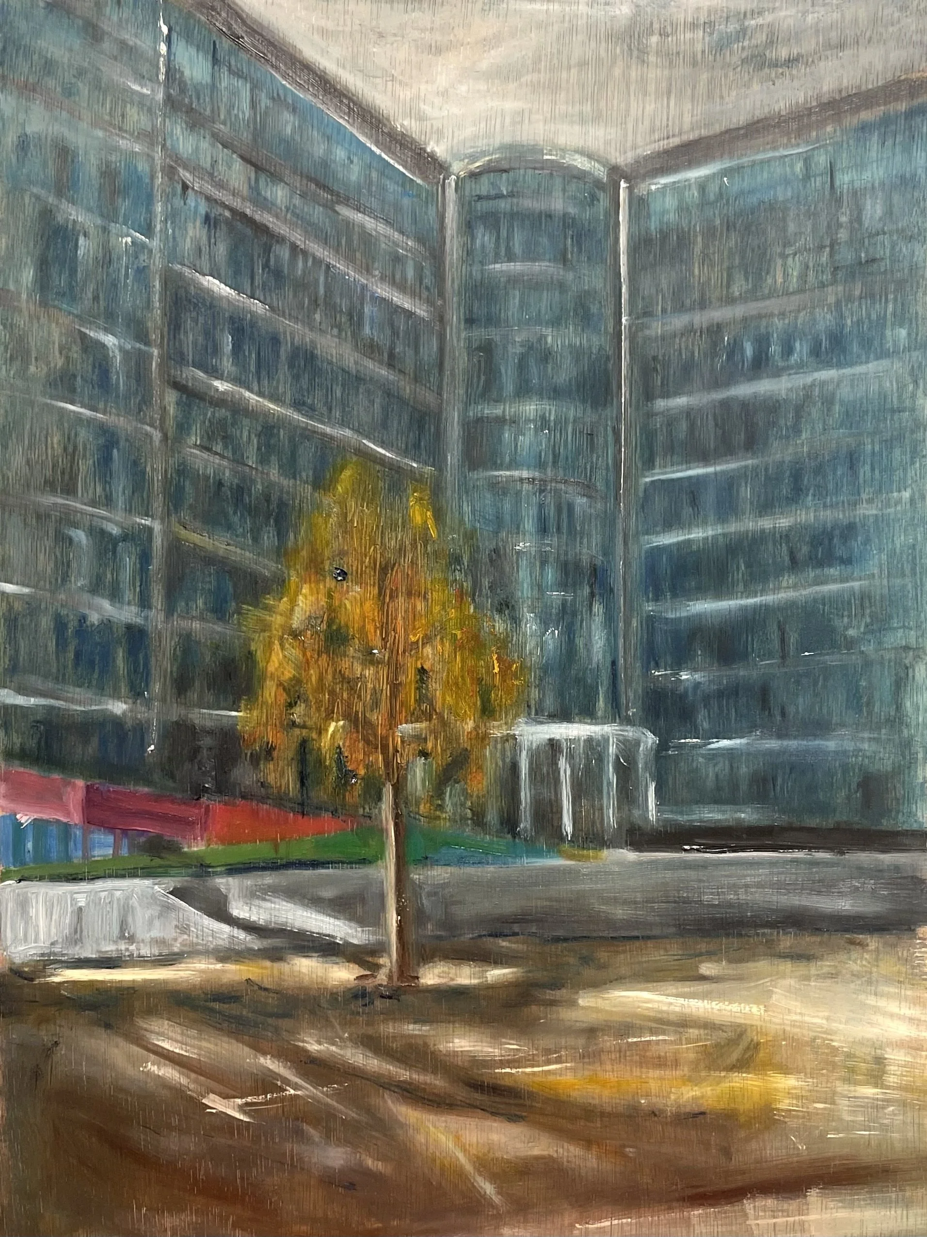 Day Trees / Night Trees. 42cm x 30cm.