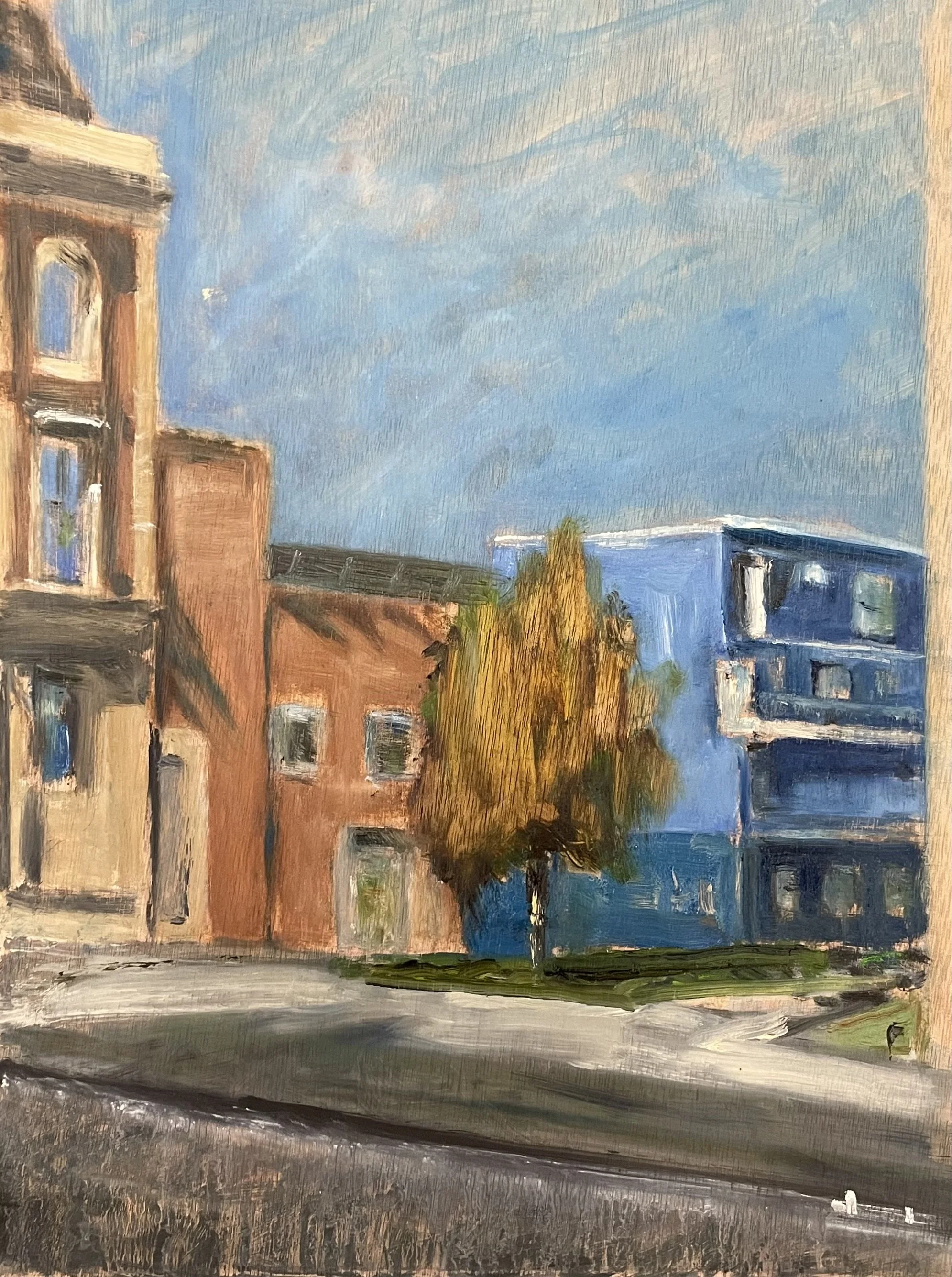 Day Trees / Night Trees. 42cm x 30cm.