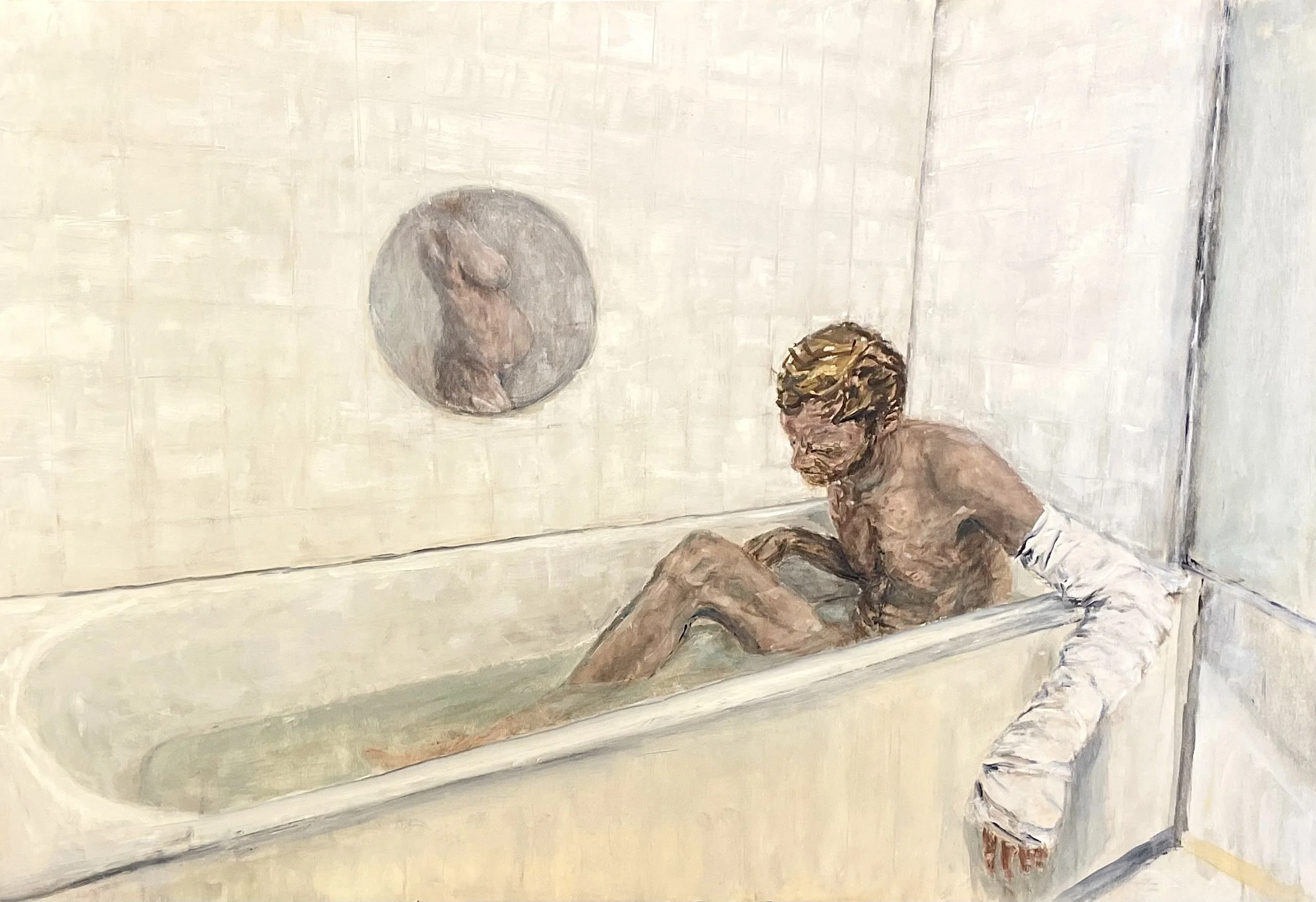 The Family. Oil on board. 90 x 60cm.