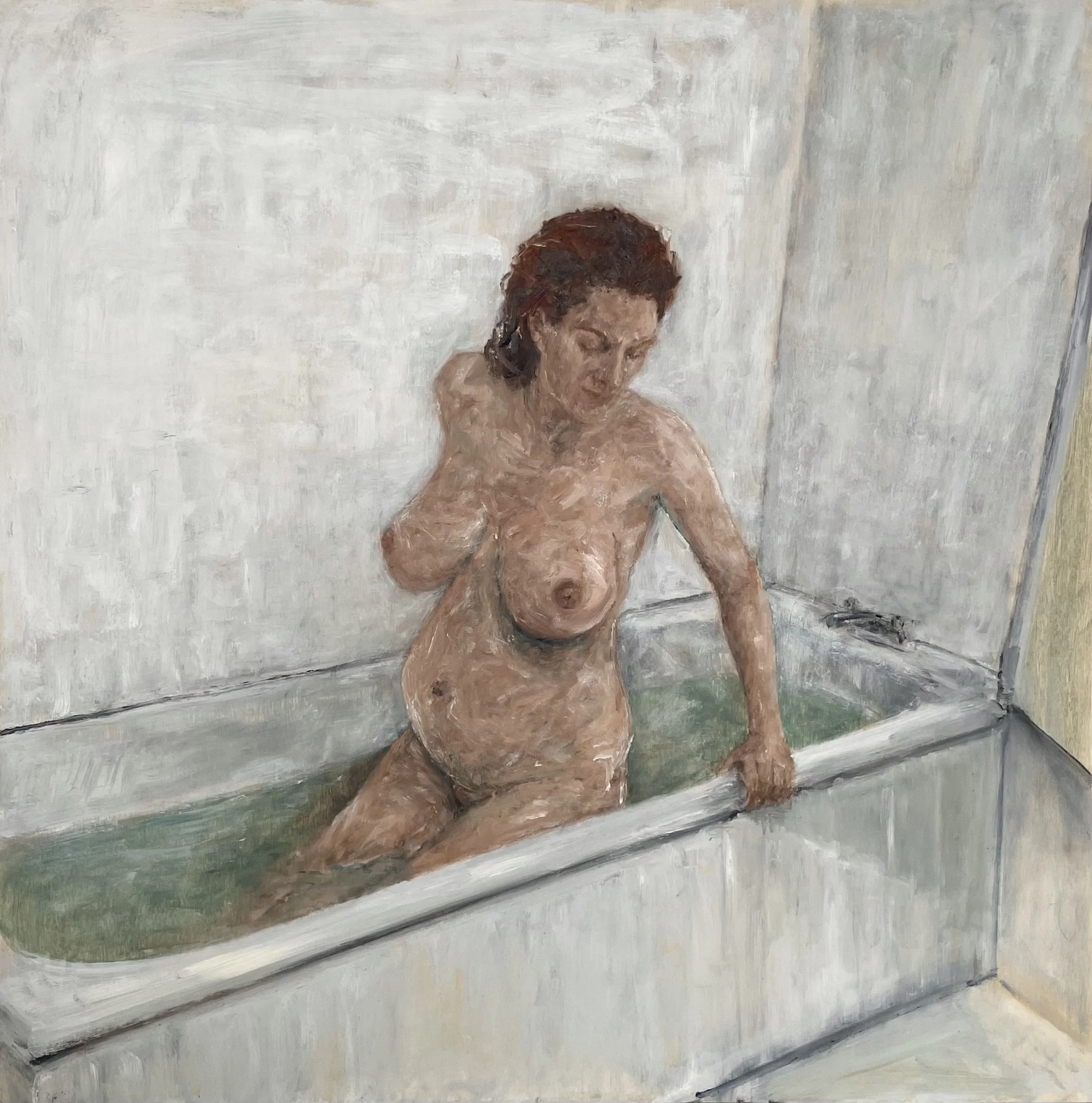 Bath. 61 x 61cm.