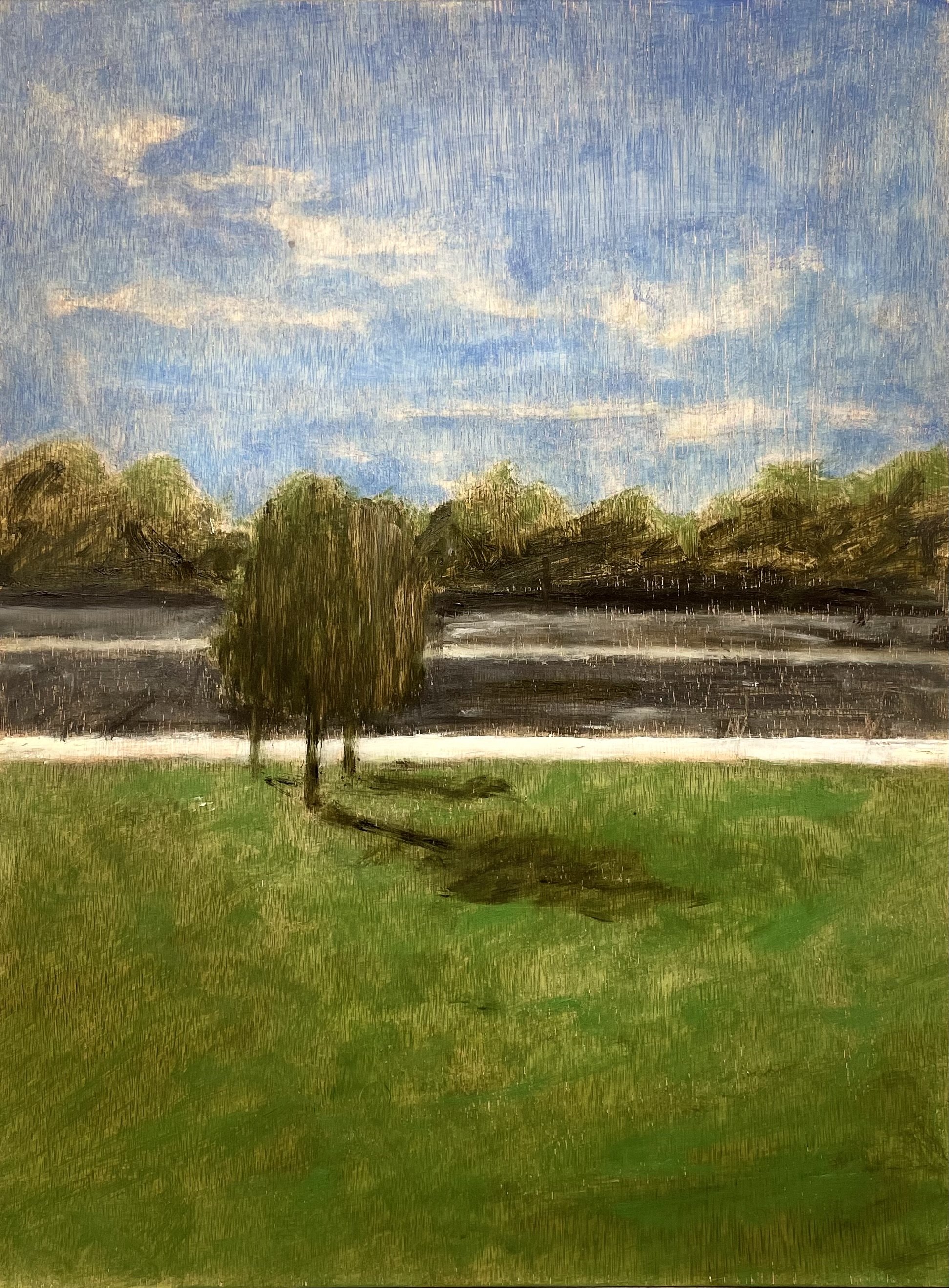 Day Trees / Night Trees. 42cm x 30cm.