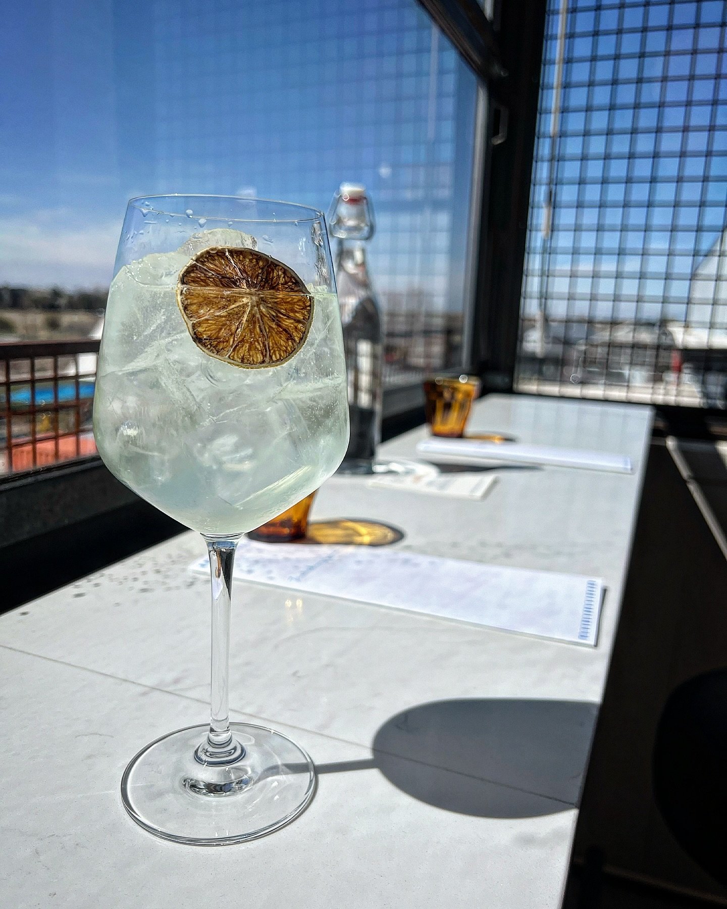 No Sunday scaries here&hellip; it&rsquo;s a beautiful day ☀️

Post up, bask in the sun, look at the mountains and we highly recommend sipping on our @nordenaquavit spritz &ldquo;Kill Your Darlings&rdquo;. Here &lsquo;till 9 ✌️