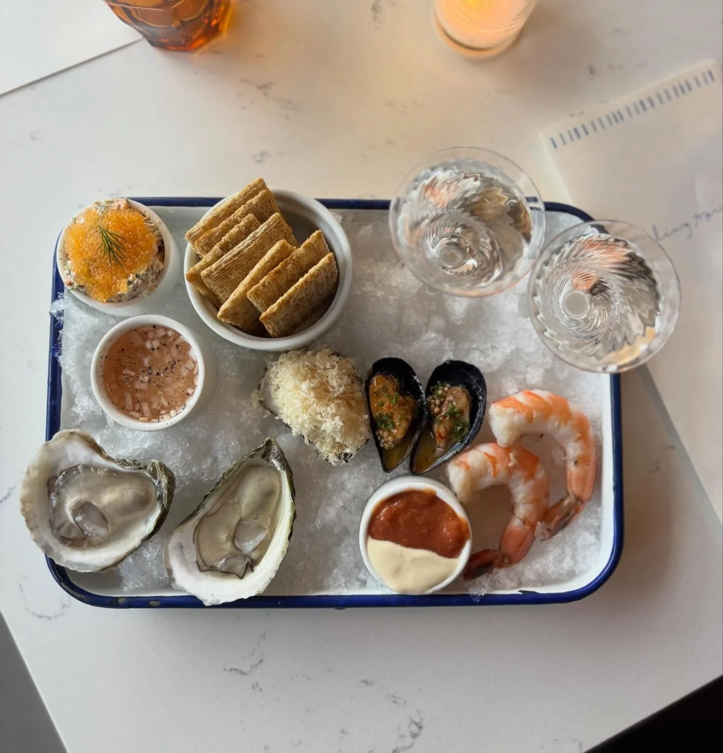 May we humbly suggest you add our tiny anchovy &lsquo;tini to your next tackle box? 🎣