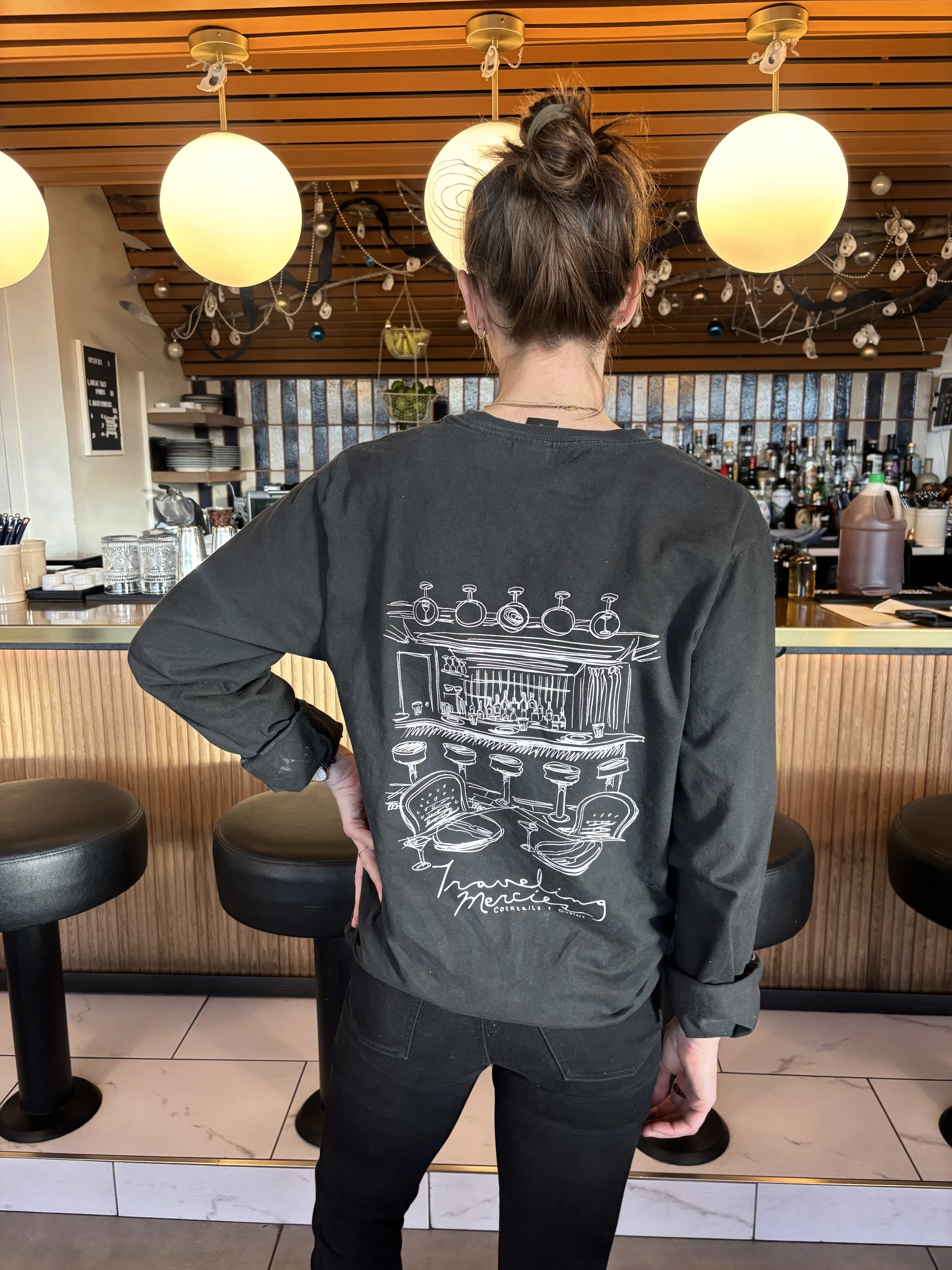 Mercies Hand Drawn Long Sleeve Tee