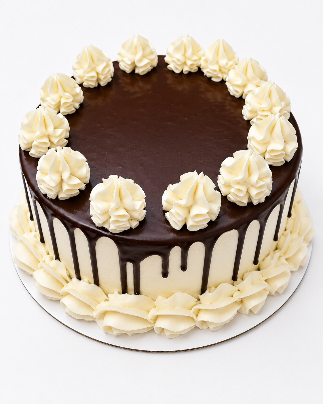 chocolate Ganache with buttercream frosting.png