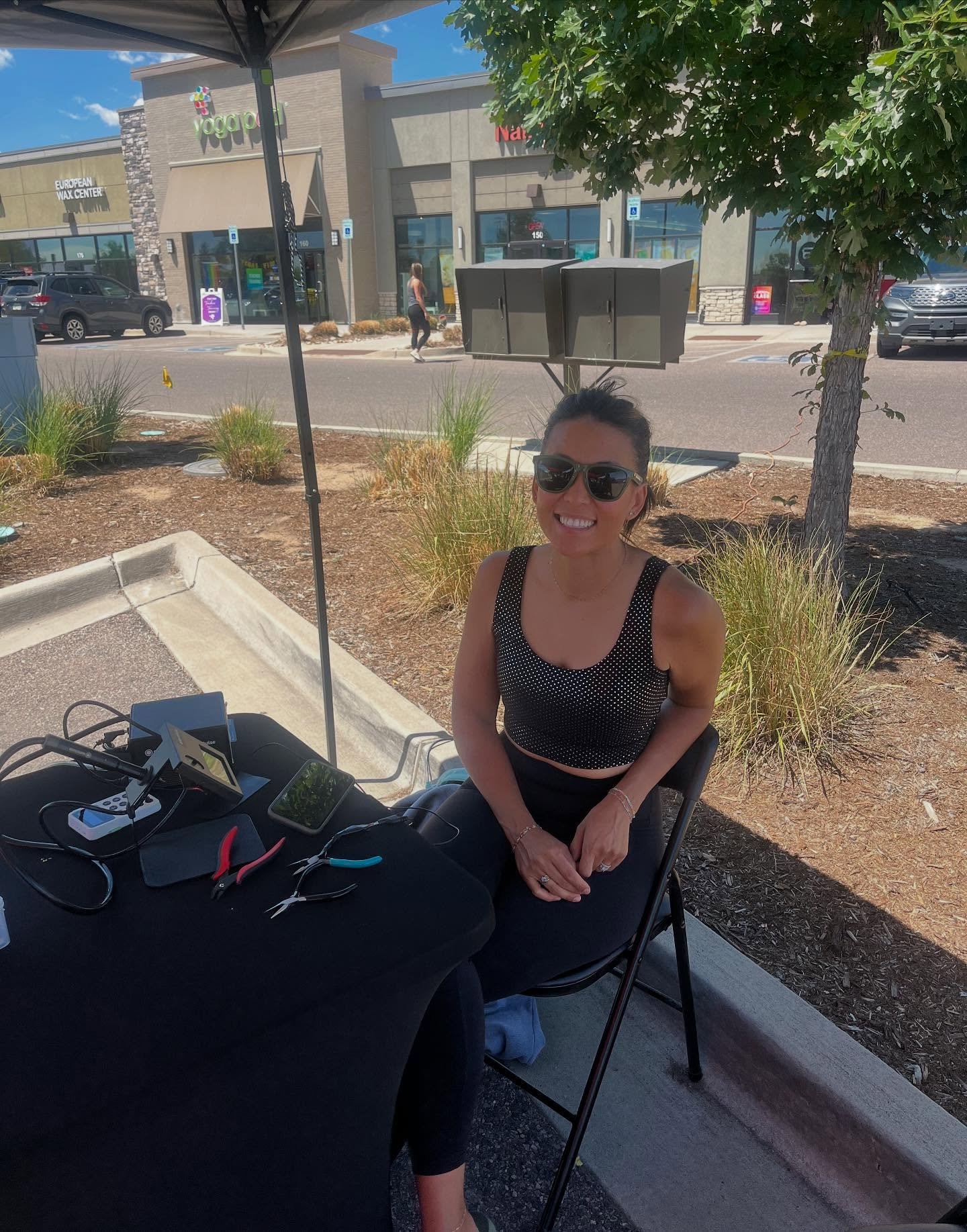 Sponsor alert!! ‼️ 

@pail_bleu_designs is showing up for the Taco Tri this again this year with her amazing permanent jewelry!! 🩷

Come check out her and our other Vendor&rsquo;s booths at our epic summer event with @cyclebarfortcollins and Torchy&