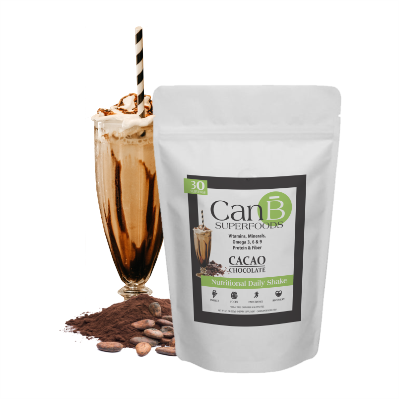 Package design for new superfood product. client wanted to launch new hero product with lowest overhead costs. I designed a sticker logo for blank bags that could be produced at a lower initial expense. The same design could be modified to be direct 