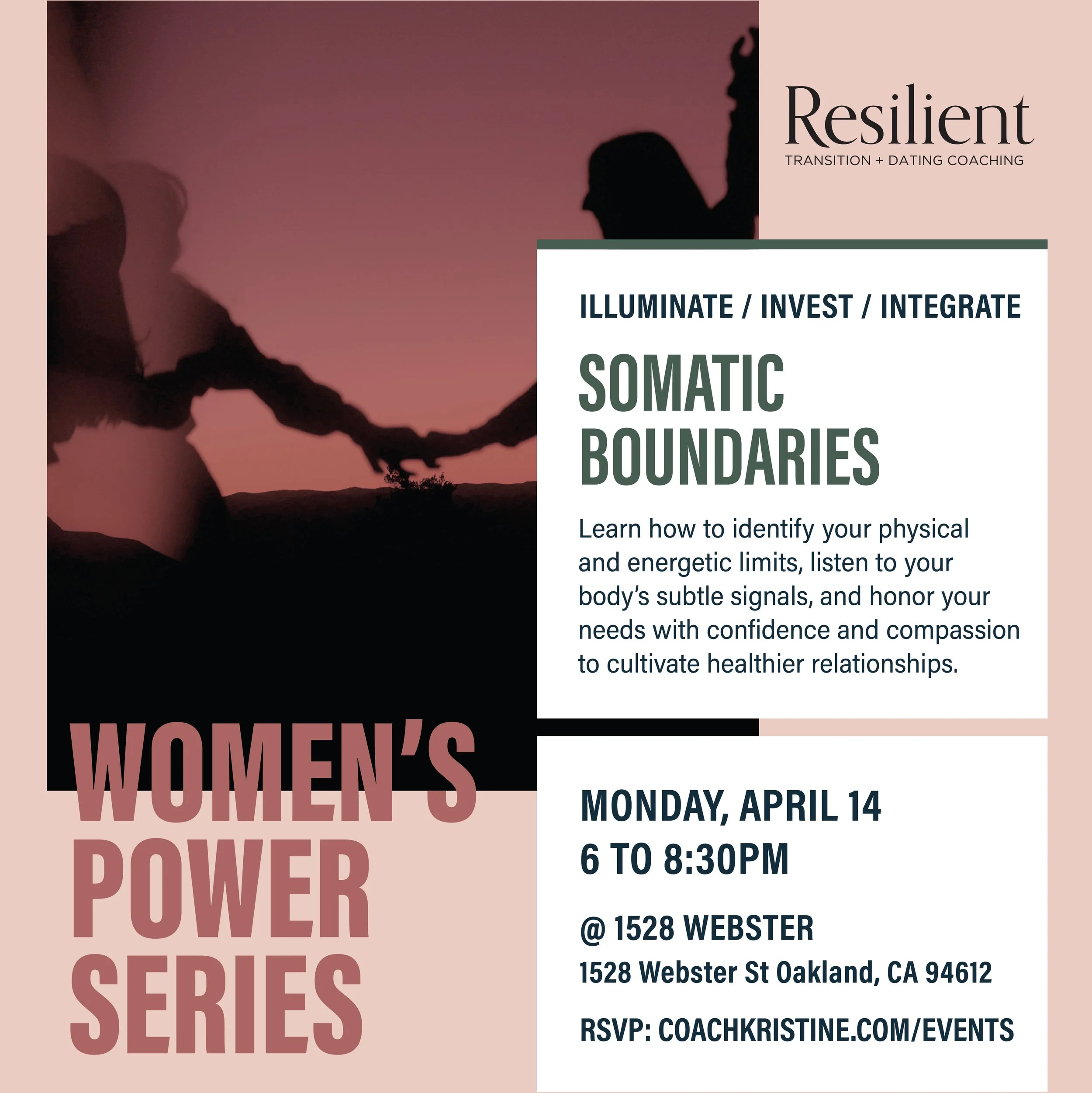 The Art of Somatic Boundaries: A workshop for self-awareness and connection