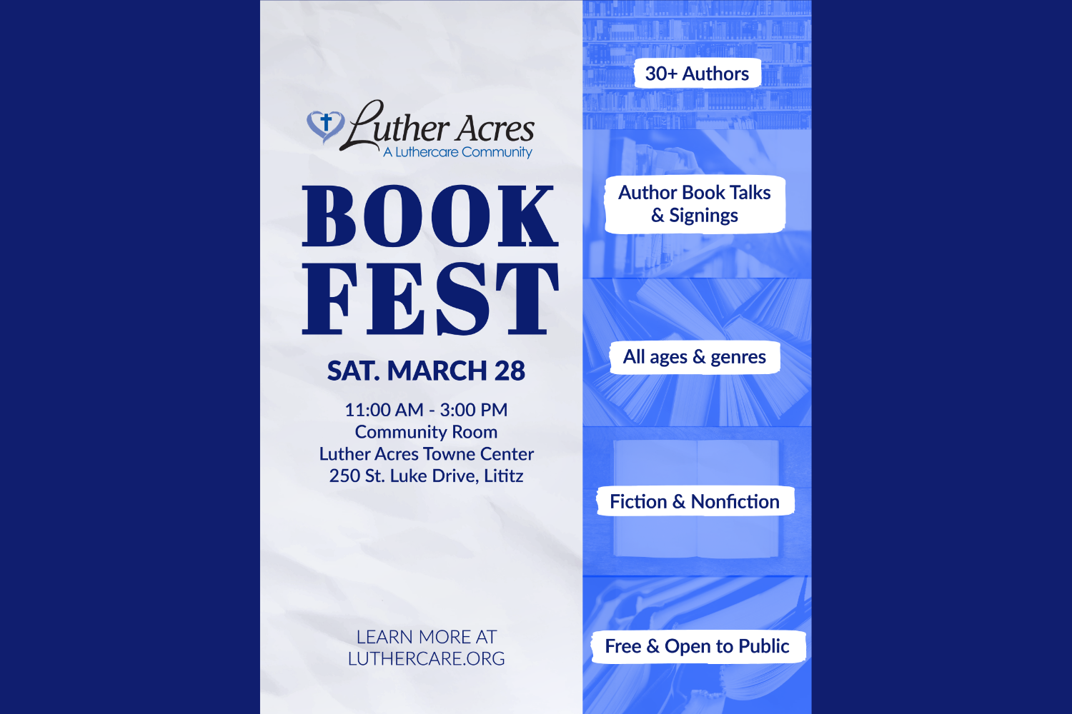 Book Fest Event Flyer