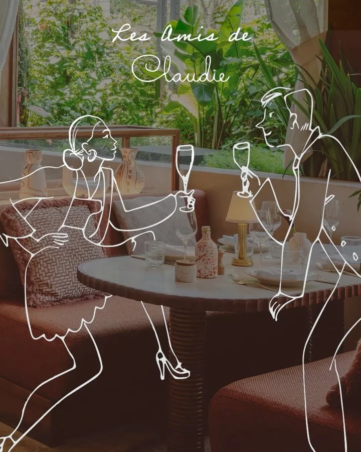 CLAUDIE presents Les Amis de Claudie, a prix fixe menu inspired by the sun-kissed Riviera. Starting December 14, dine with purpose as we support the Easterseals Child Development Center.
Enjoy it every Sunday and Monday, all evening.🍓✨