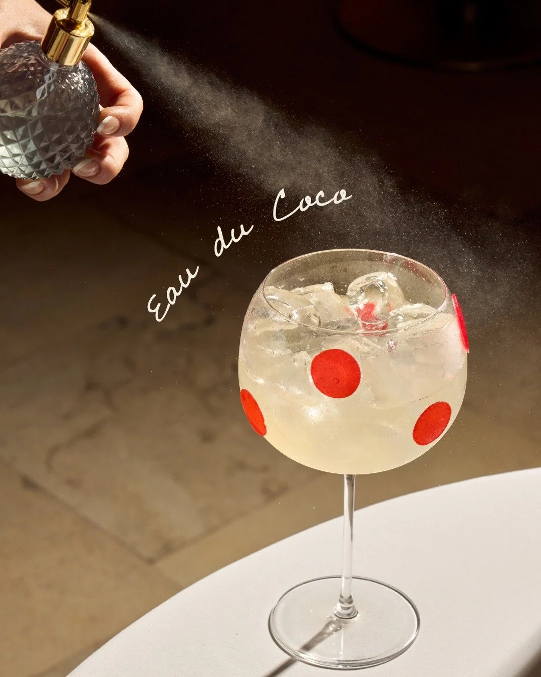 Eau du Coco, a luxurious, tropical, effervescent escape inspired by Coco Chanel, finished with a delicate spray of perfumed lavender that lingers like a memory ✨