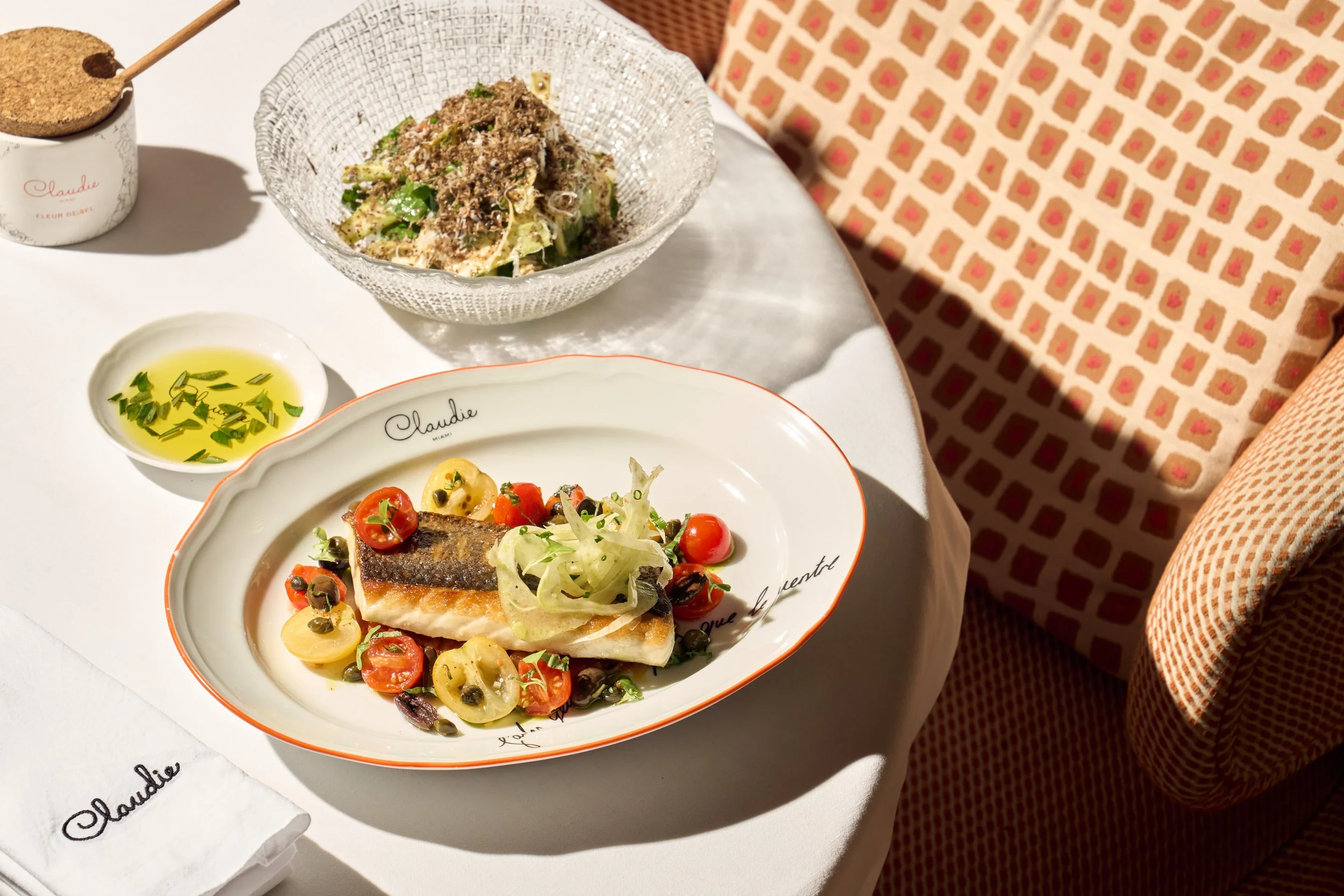   
  .center { text-align: center }
   
   
 MIAMI FOOD PUG  
CLAUDIE to Launch Lunch Service 