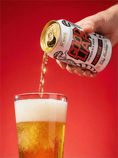 Good Liar Beer Pour