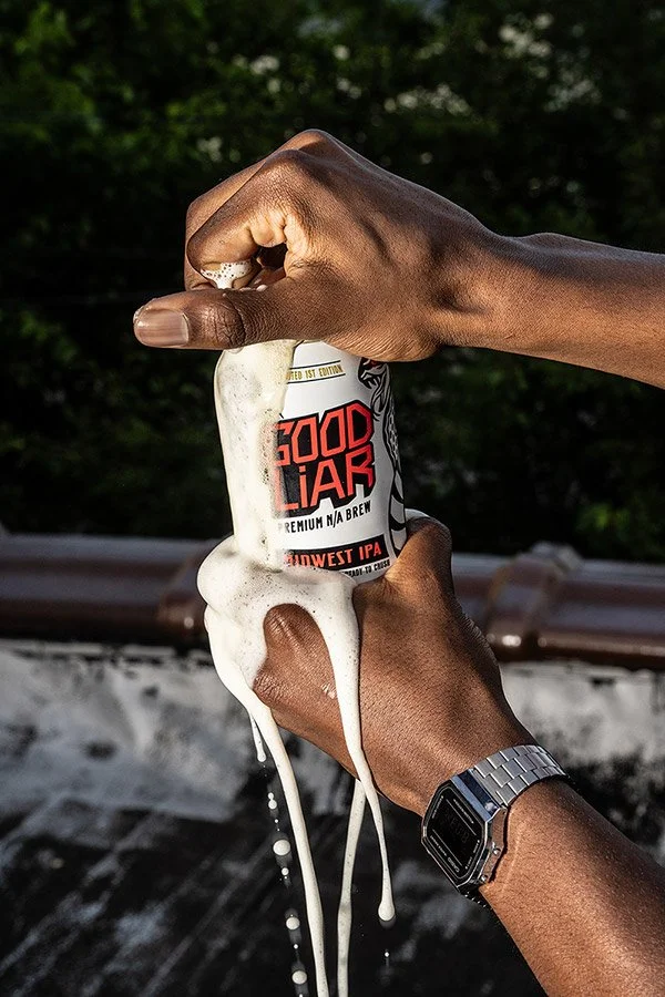 Good Liar American non-alcoholic IPA can