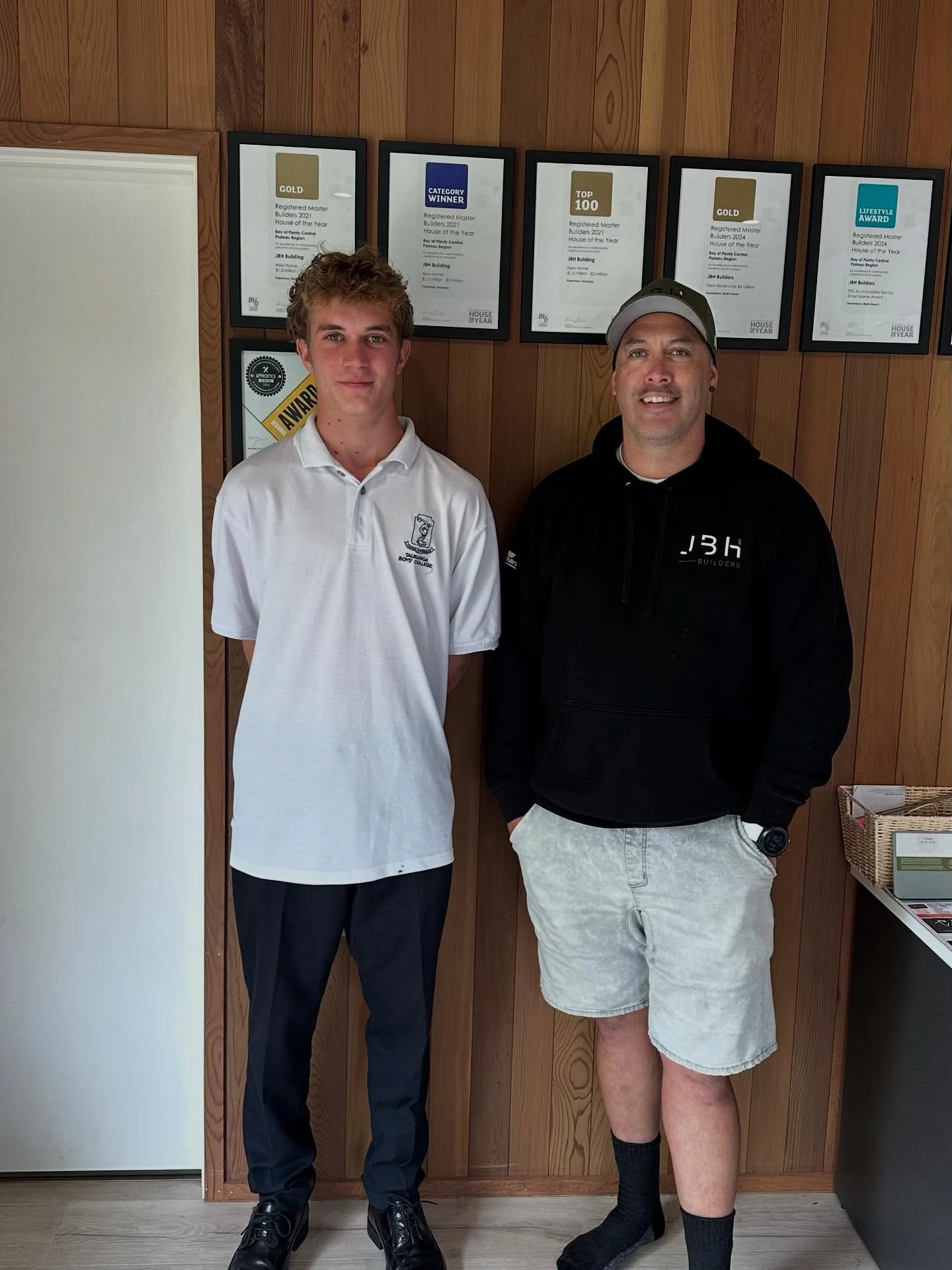 We’re proud to support local youth development through the Tauranga Boys’ College Gateway Programme.
After joining us for work experience, our Gateway student demonstrated great work ethic, enthusiasm, and a genuine passion for the buildi