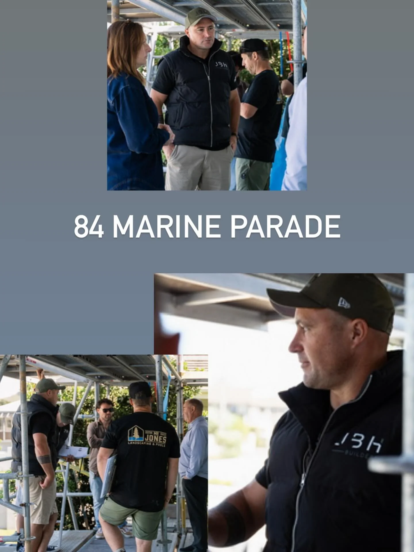 Bringing the whole team together!

We recently held an on-site meeting with our clients, designer, interior designer and landscaping team &mdash; a key part of the JBH process.

These collaborative sessions make sure every detail of the clients&rsquo