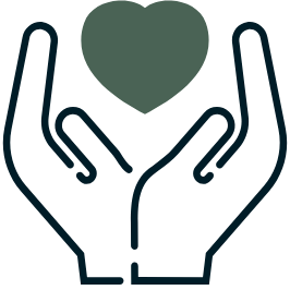 Geometric drawing of an outline square with sections divided by vertical, horizontal, and diagonal lines.