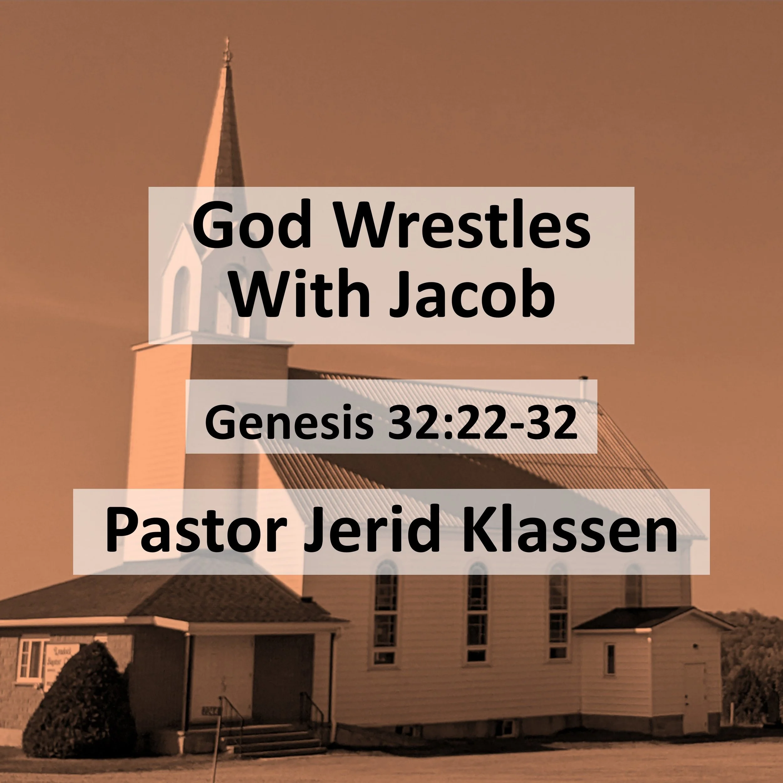 God Wrestles With Jacob