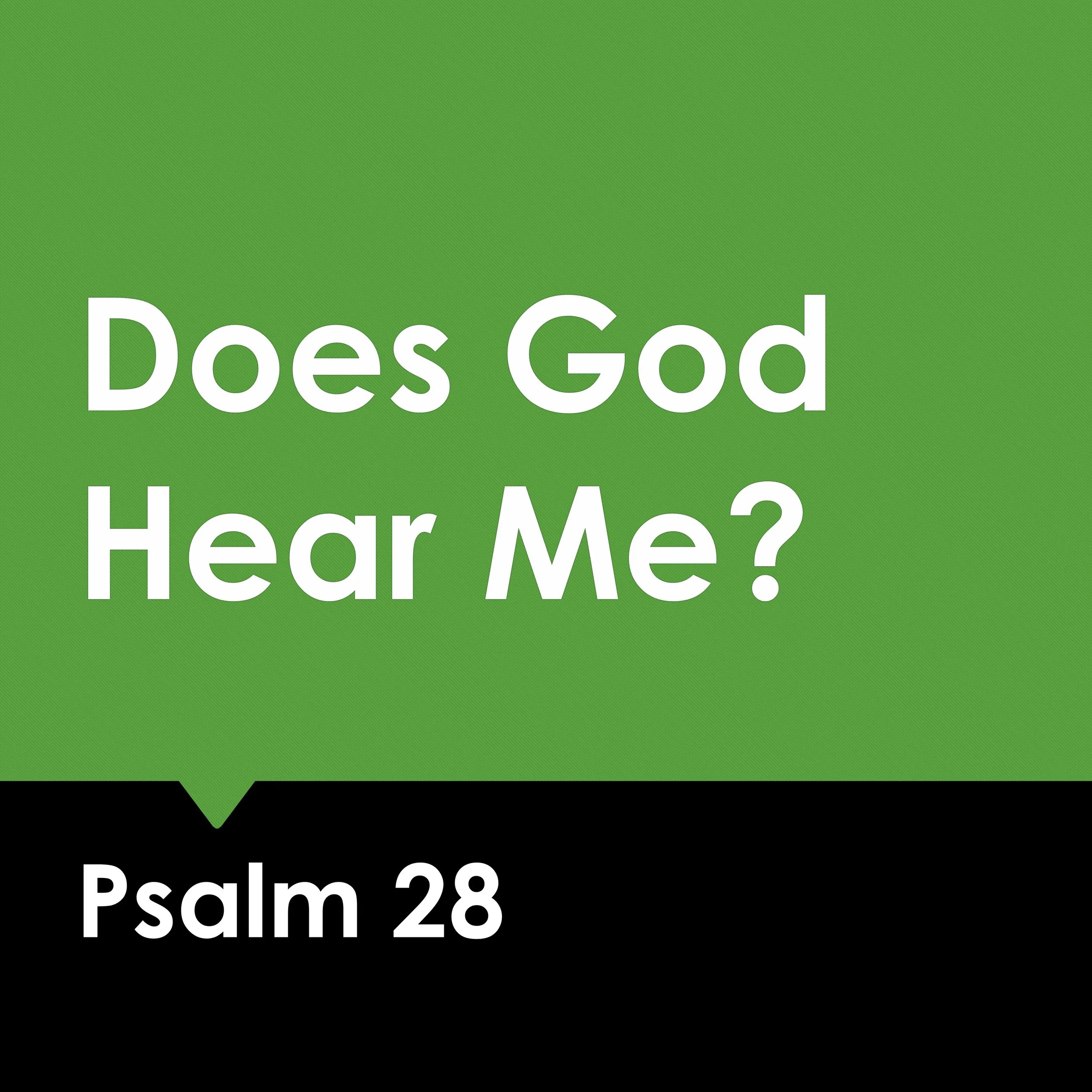 Does God Hear Me?