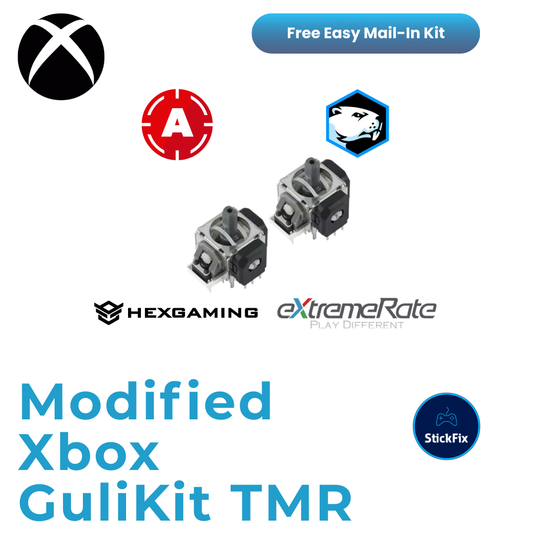 Modified Xbox Series X|S Controller: GuliKit TMR Joystick Installation Service