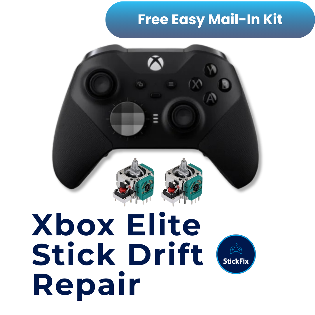Xbox Elite 1 & 2 Controller: Stick Drift Repair Service