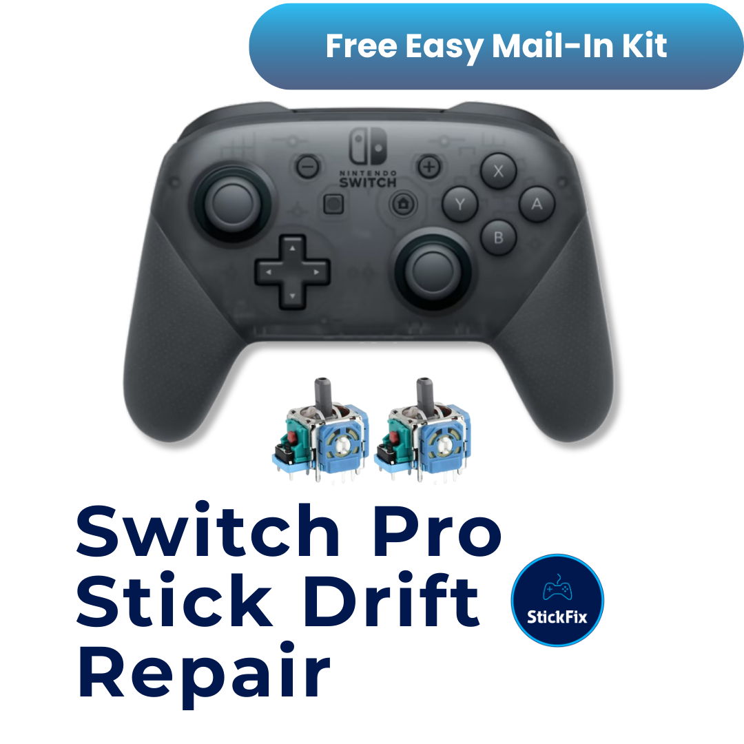 Nintendo Switch PRO Controller: Stick Drift Repair