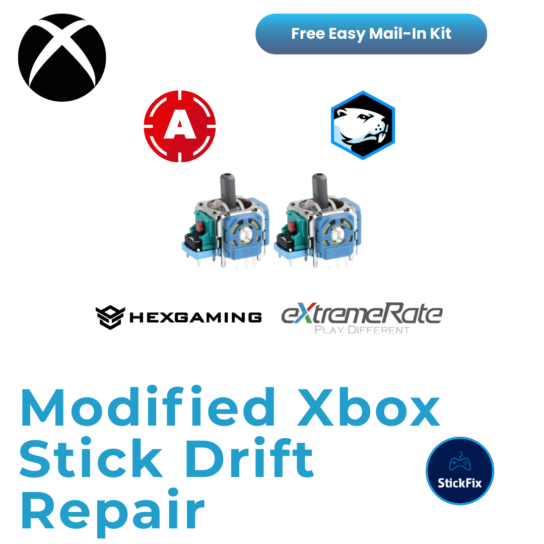 Modified Xbox Series X|S Controller: Stick Drift Repair Service
