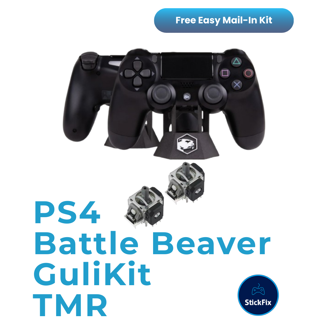 PS4 Battle Beaver Controller: Gulikit TMR Joystick Installation Service